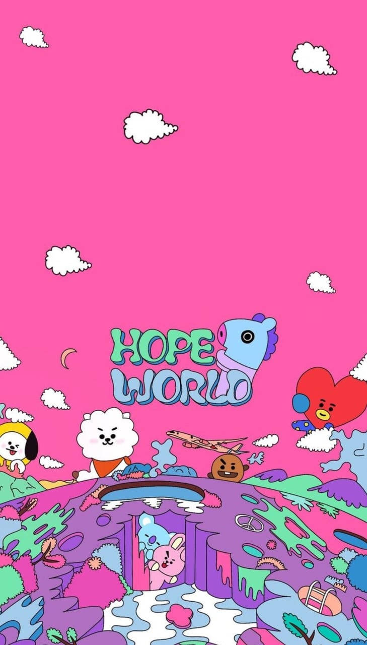 729X1280 Bt21 Wallpaper and Background