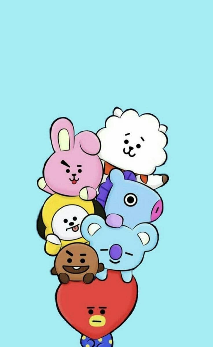 736X1200 Bt21 Wallpaper and Background