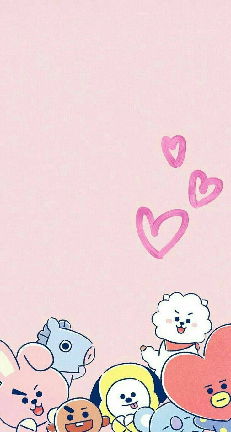 736X1377 Bt21 Wallpaper and Background