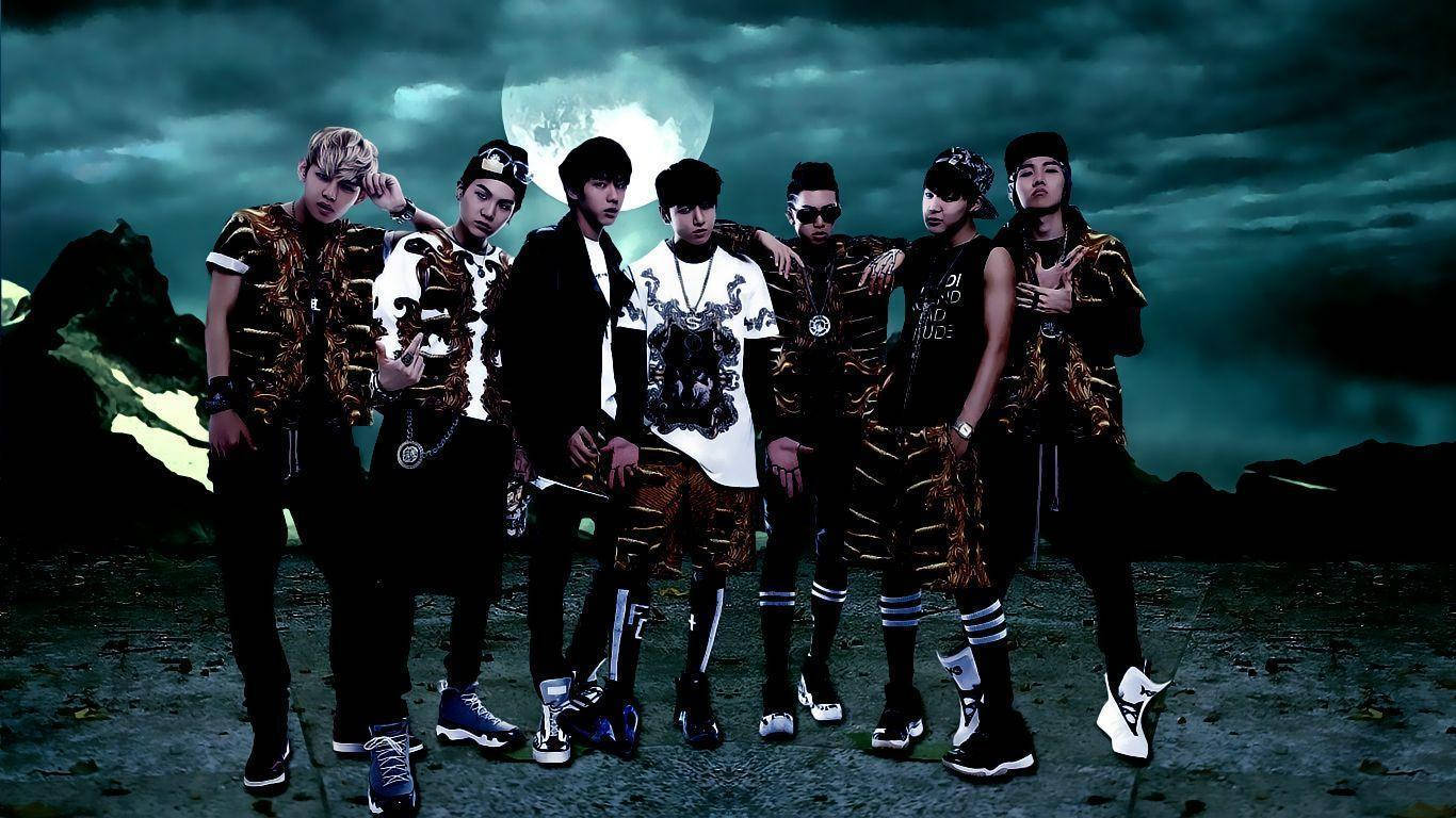 Bts 1366X768 Wallpaper and Background Image