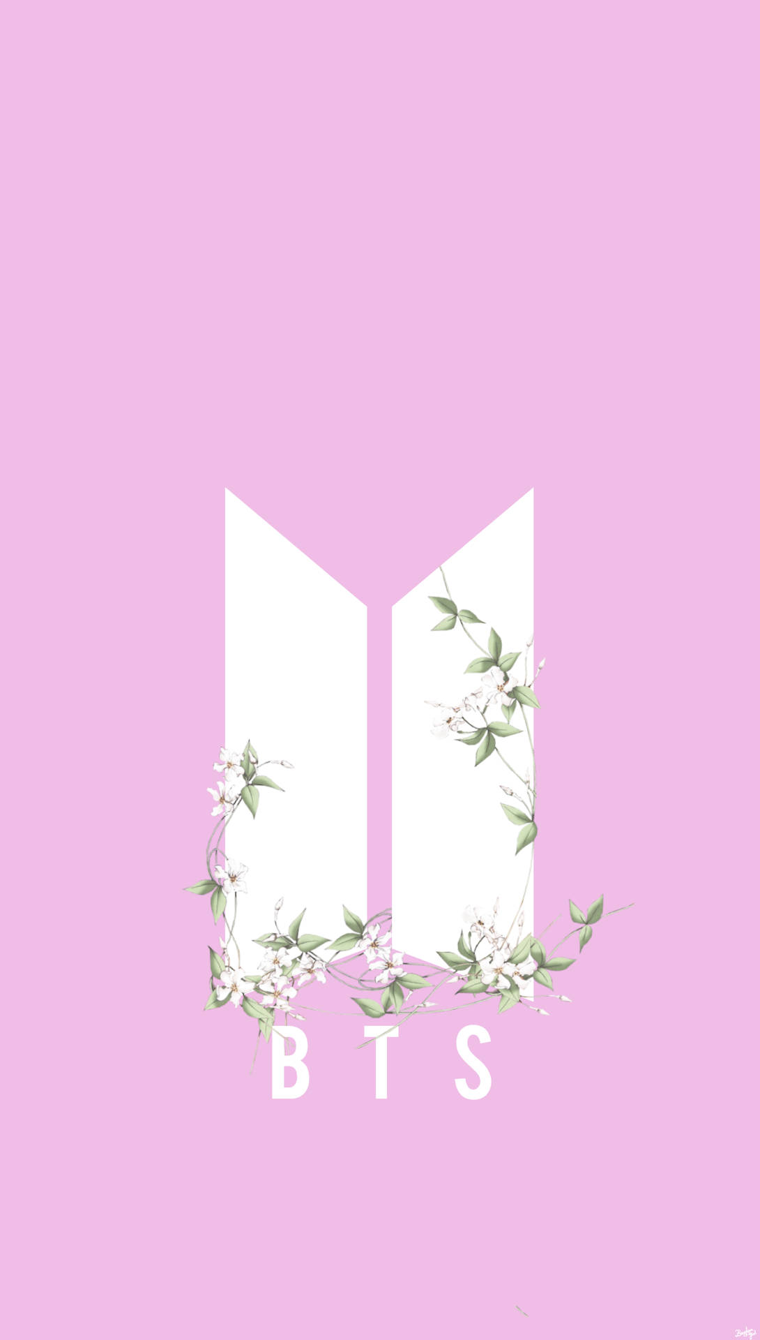 1090X1920 Bts Logo Wallpaper and Background