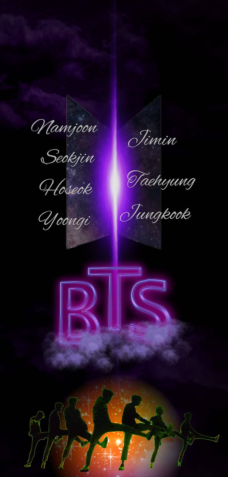Bts Logo 800X1673 Wallpaper and Background Image