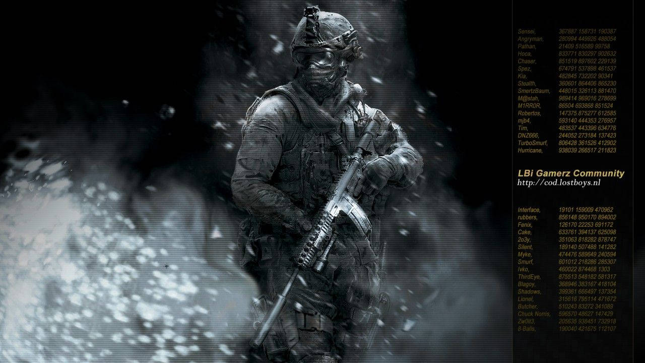 Call Of Duty Modern Warfare 1280X720 Wallpaper and Background Image
