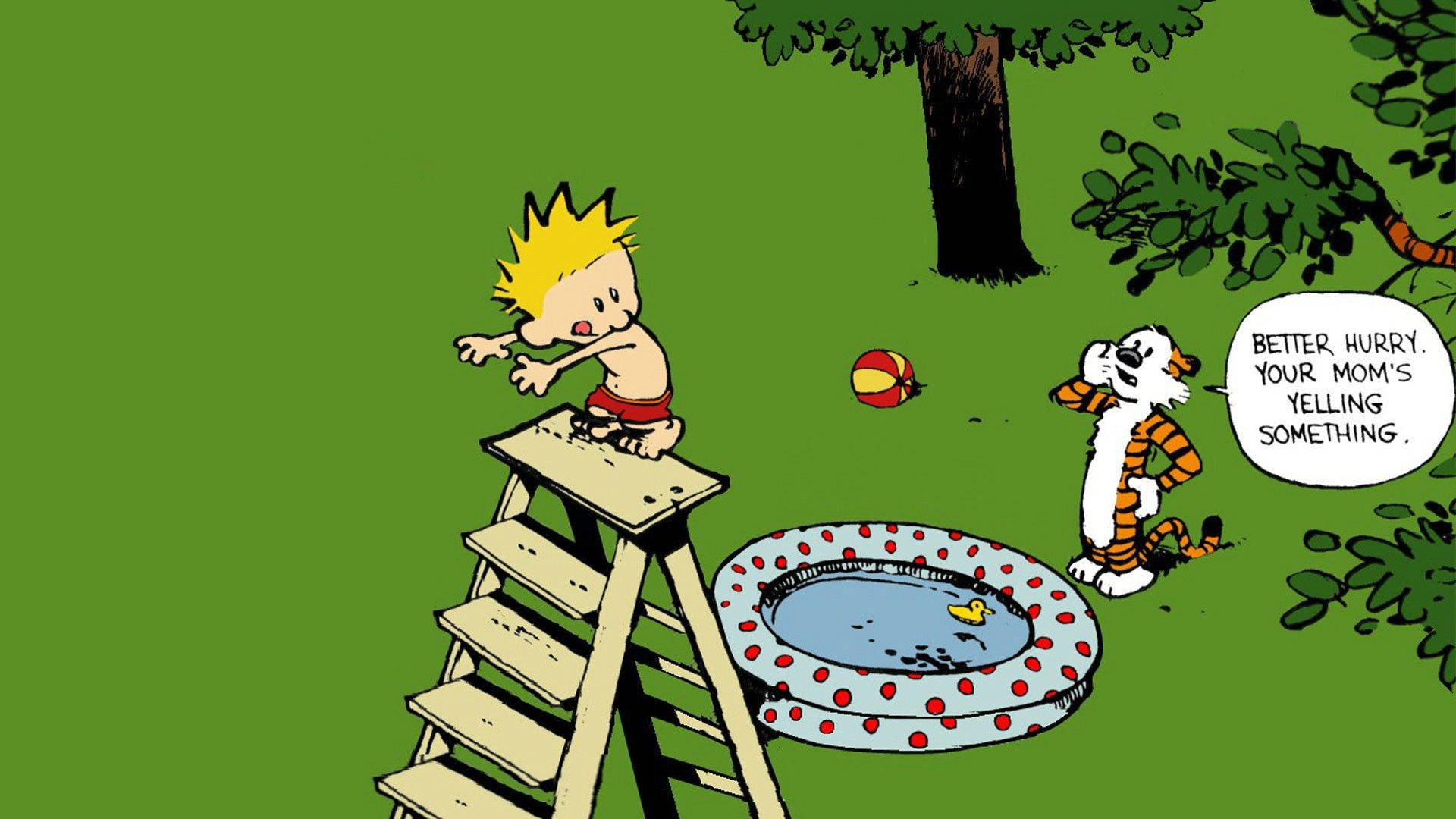 1920X1080 Calvin And Hobbes Wallpaper and Background