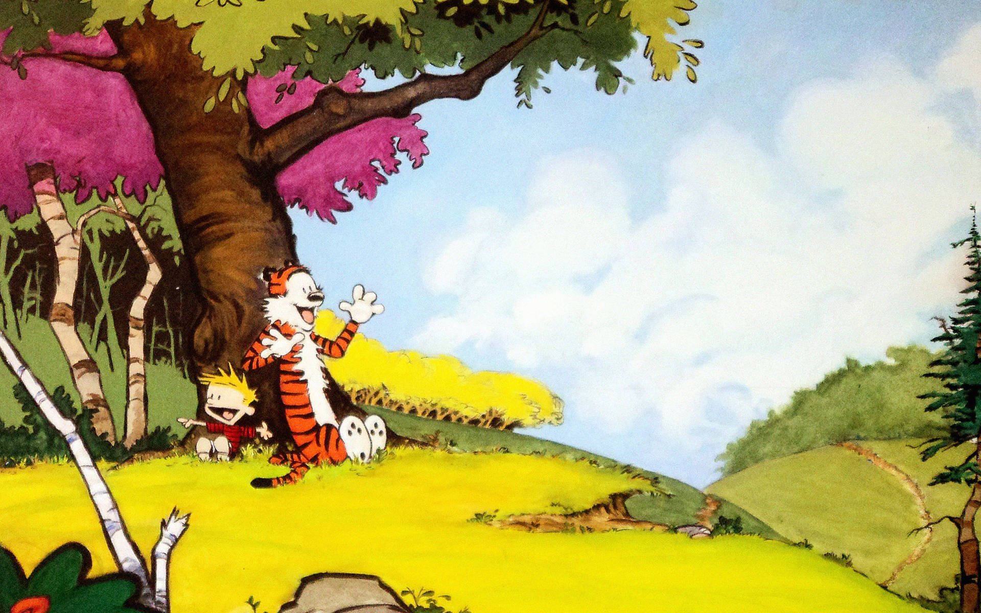 3840X2400 Calvin And Hobbes Wallpaper and Background