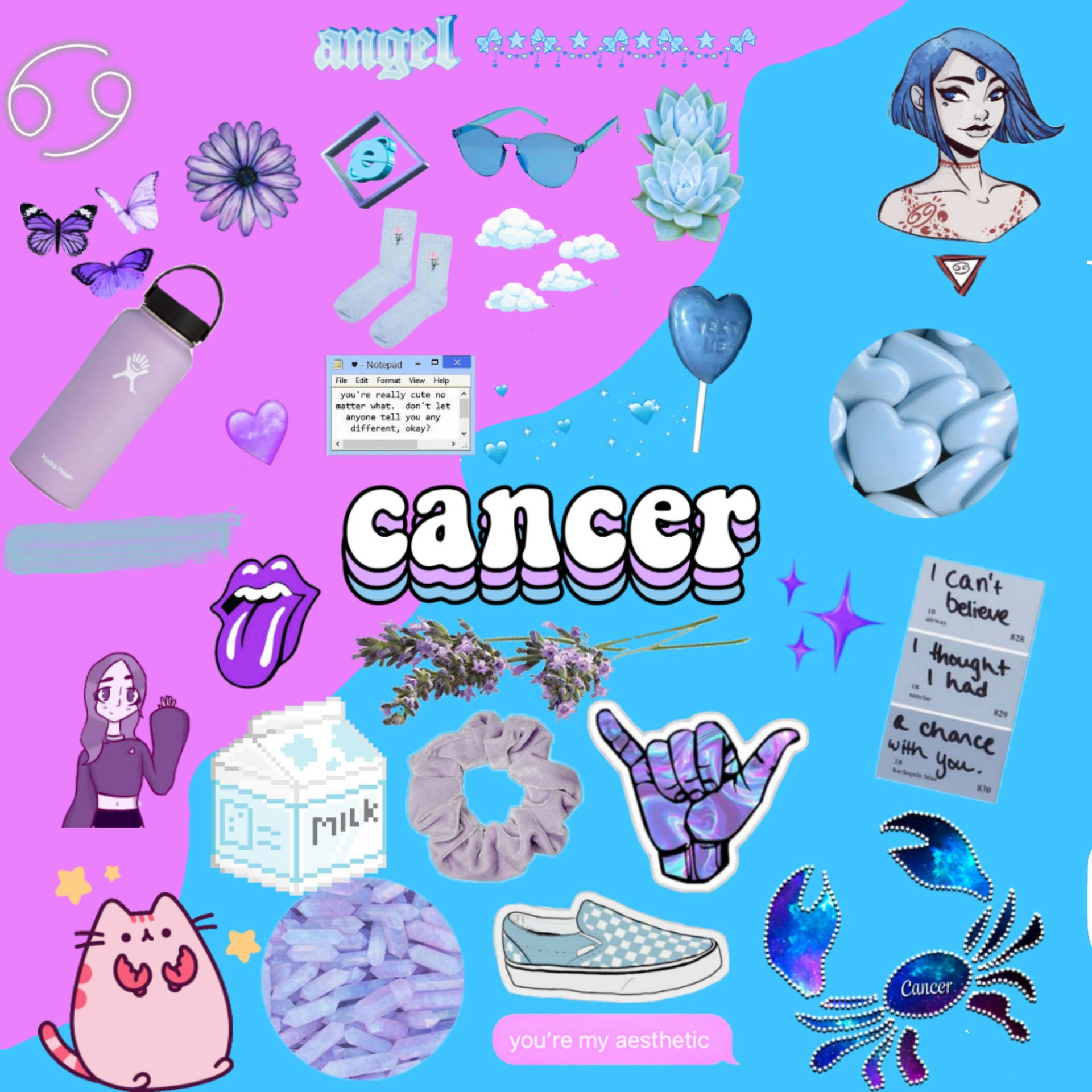 2289X2289 Cancer Zodiac Wallpaper and Background