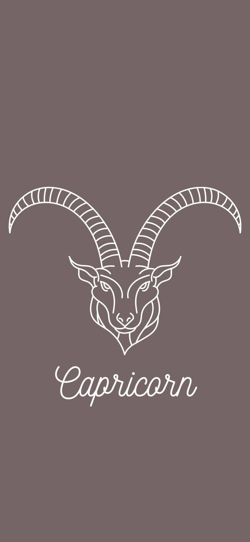 828X1792 Capricorn Wallpaper and Background