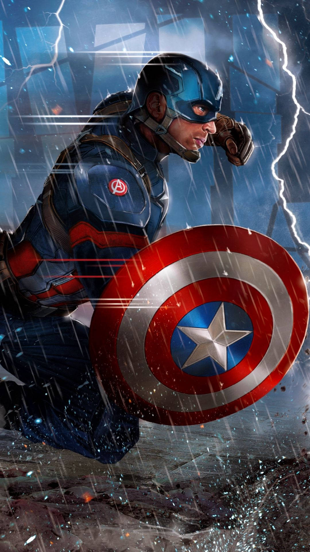 1080X1920 Captain America Wallpaper and Background