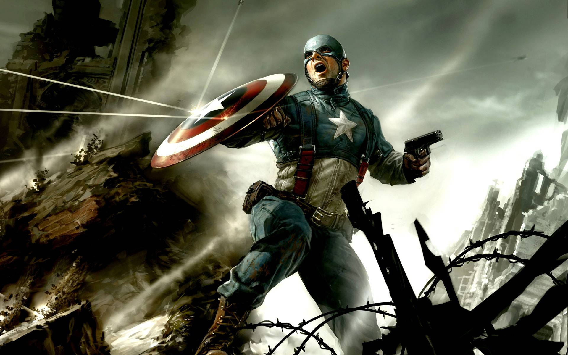 1920X1200 Captain America Wallpaper and Background