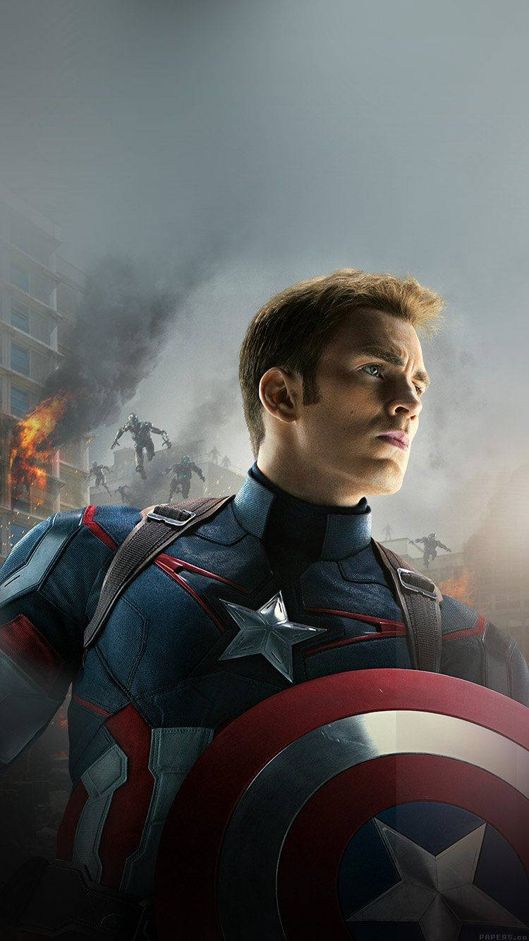 Captain America 750X1334 wallpaper