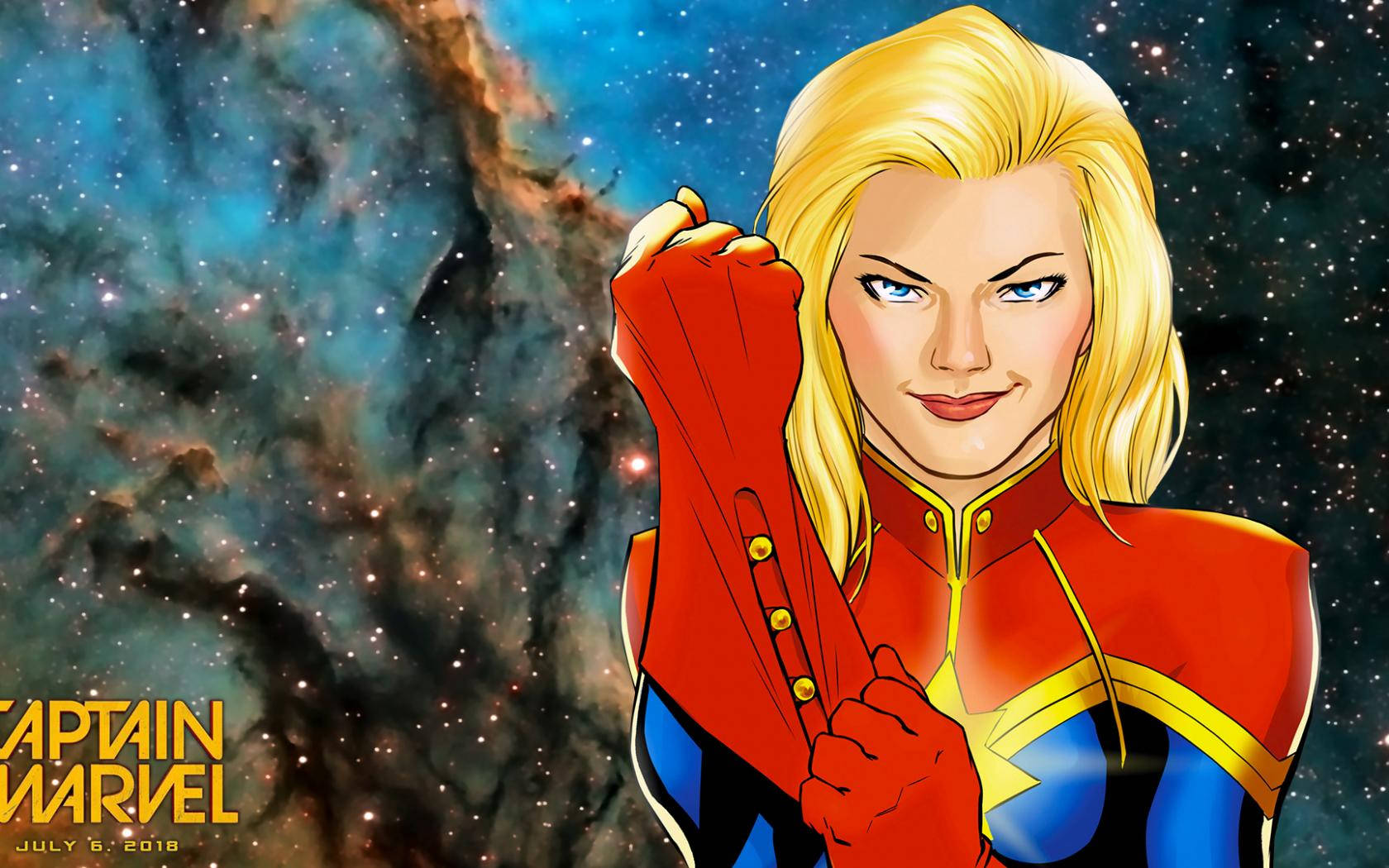Captain Marvel 1680X1050 Wallpaper and Background Image