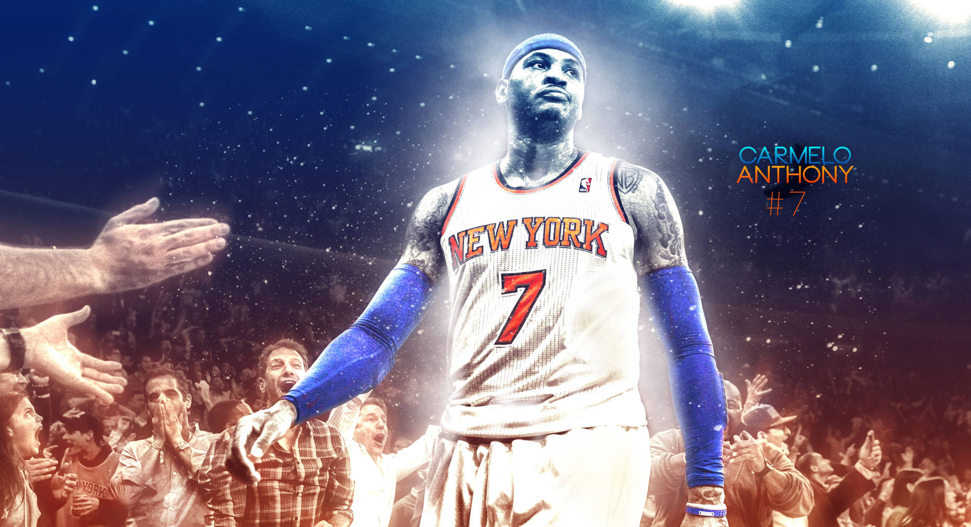 5120X2782 Carmelo Anthony Wallpaper and Background