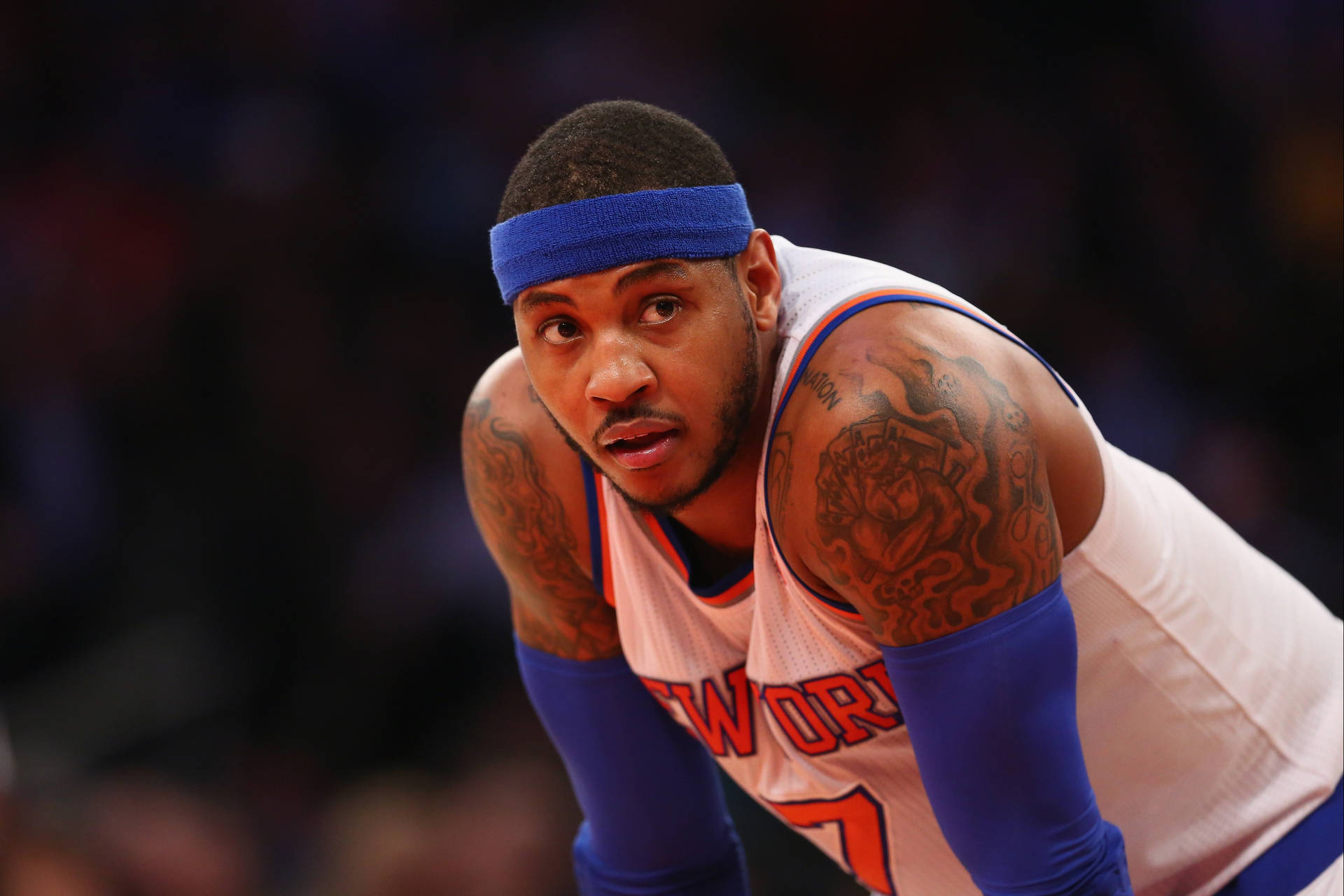 5399X3599 Carmelo Anthony Wallpaper and Background