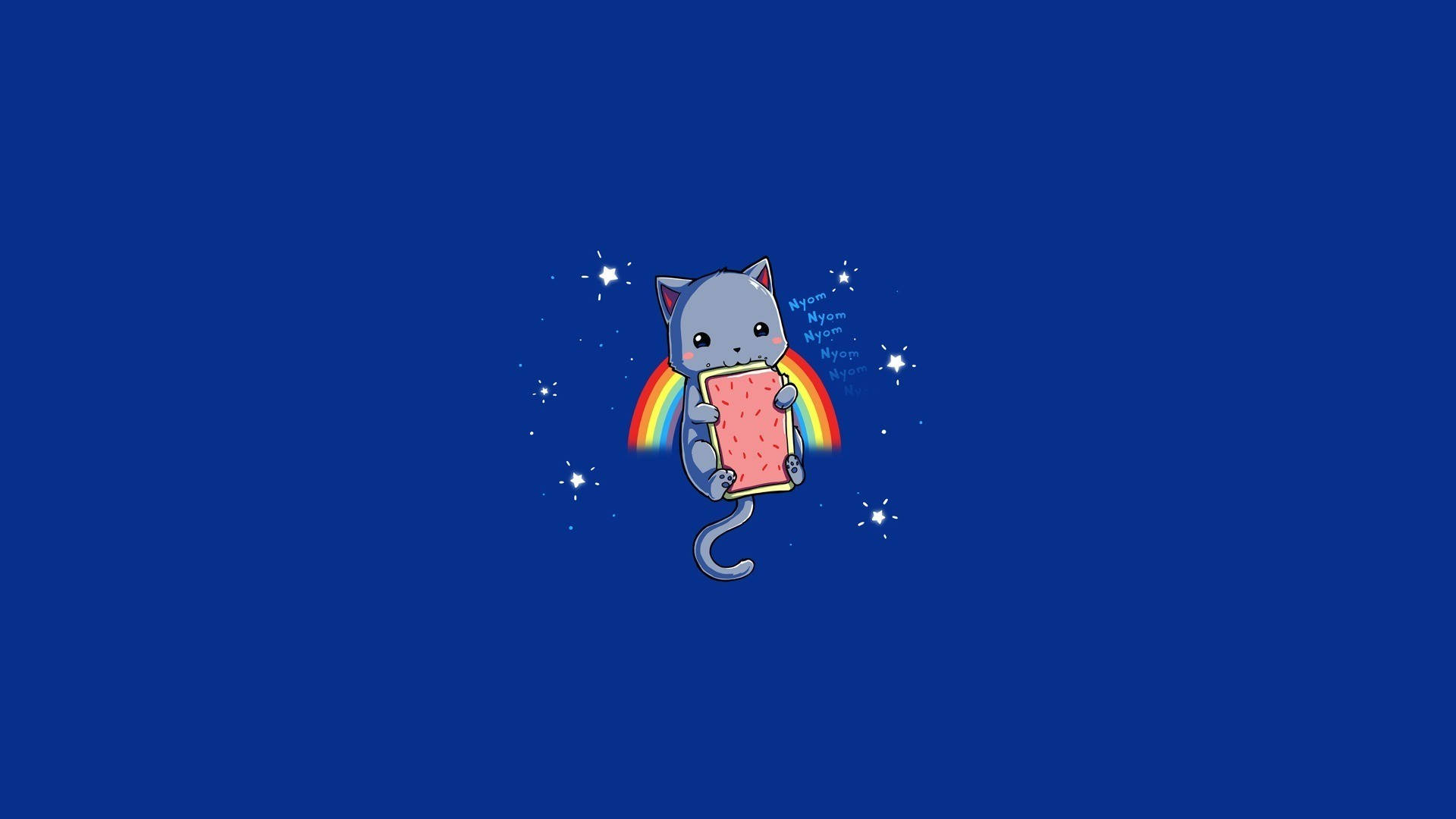 1920X1080 Cartoon Cat Wallpaper and Background