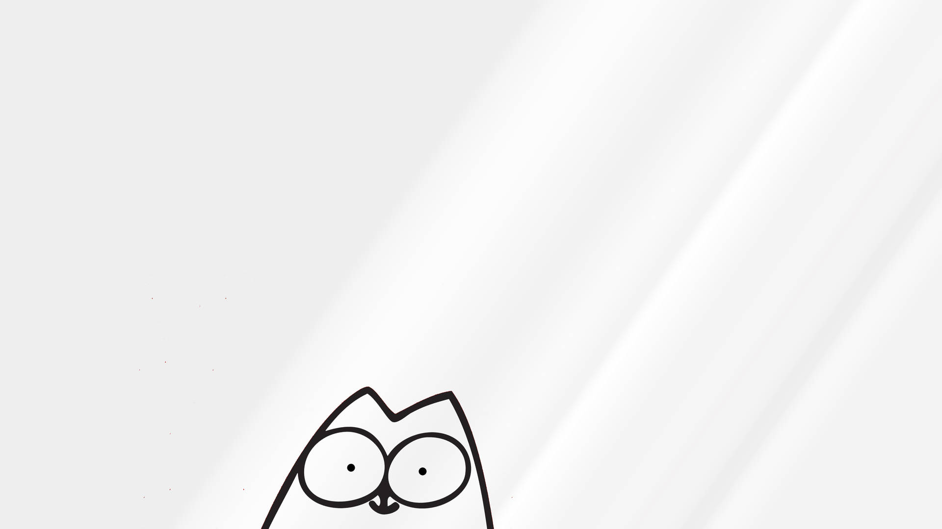 3840X2160 Cartoon Cat Wallpaper and Background