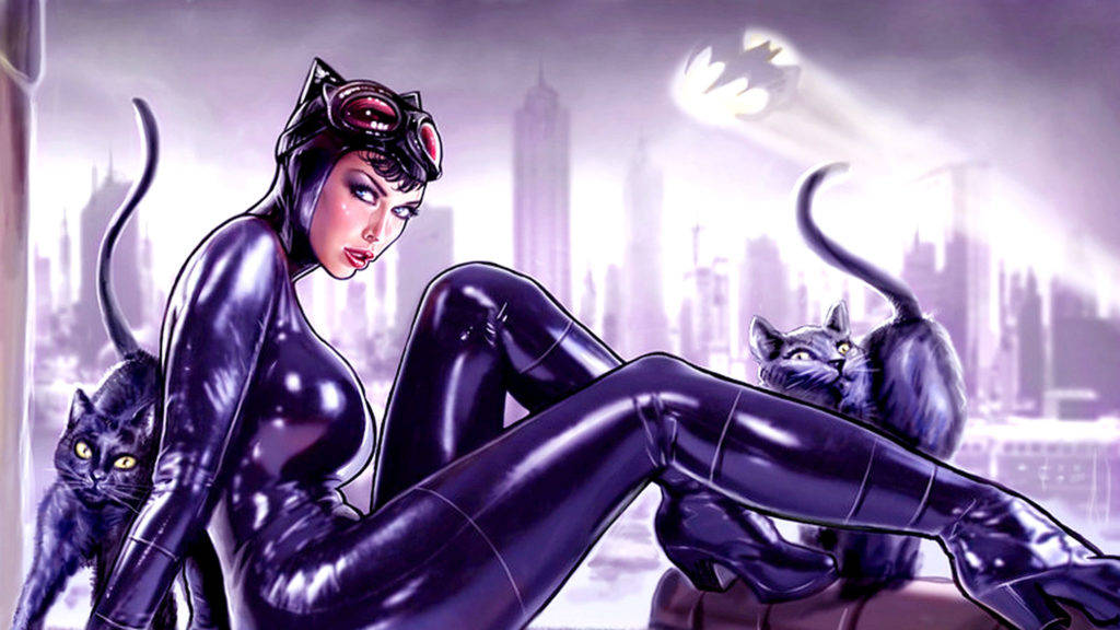 1024X576 Catwoman Wallpaper and Background