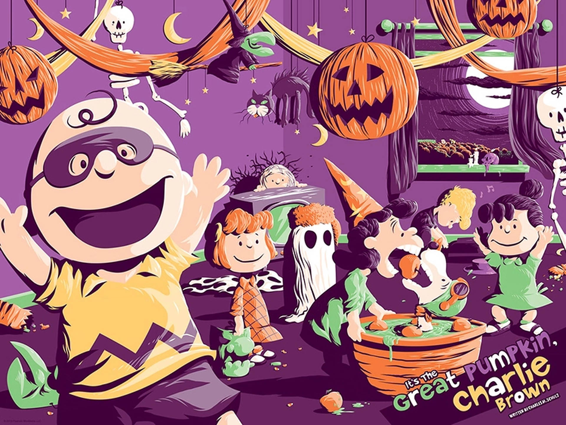 2265X1700 Charlie Brown Halloween Wallpaper and Background