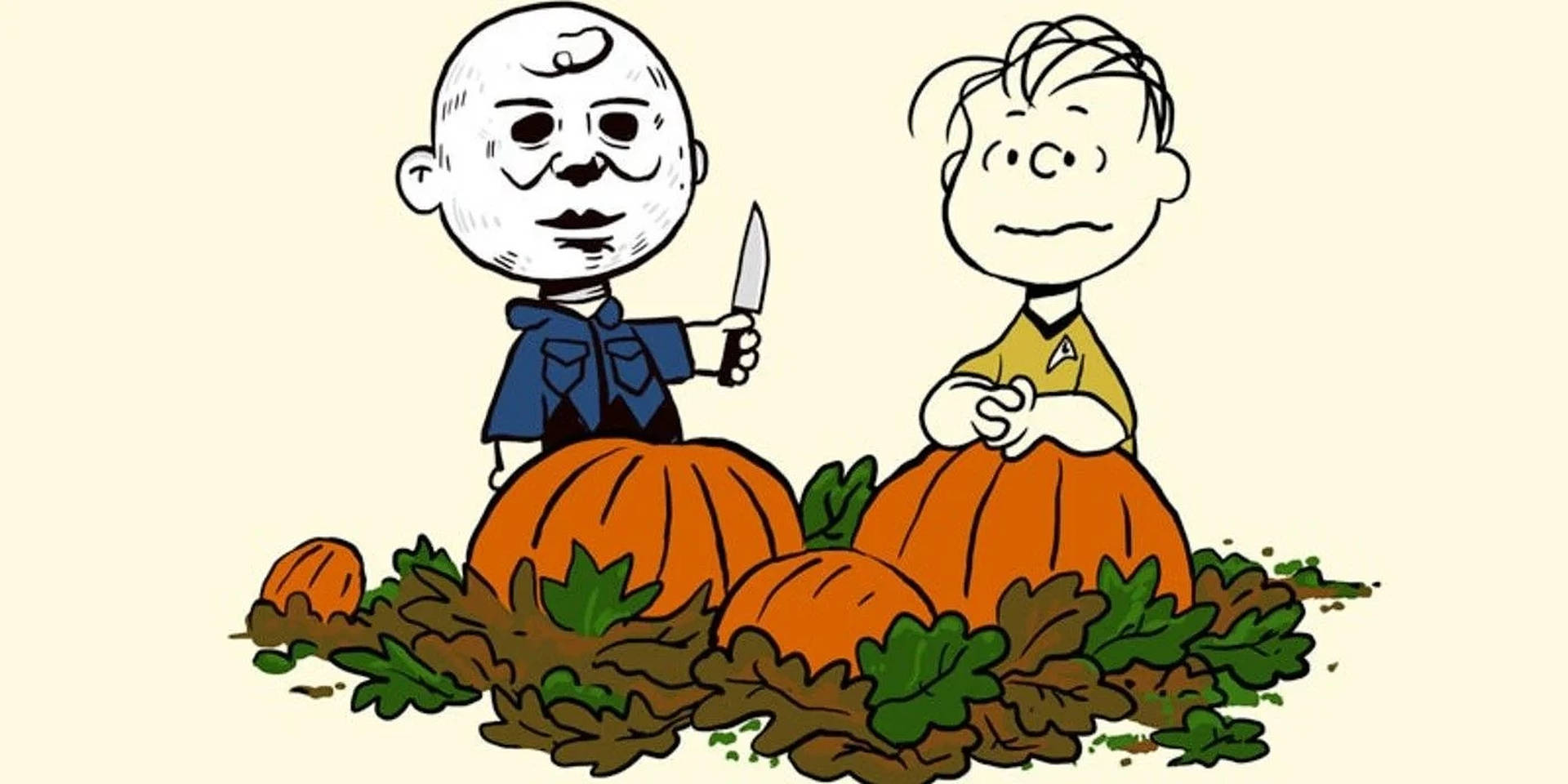 2492X1246 Charlie Brown Halloween Wallpaper and Background