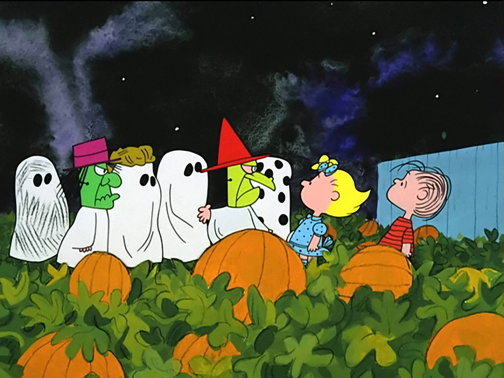 2700X2025 Charlie Brown Halloween Wallpaper and Background