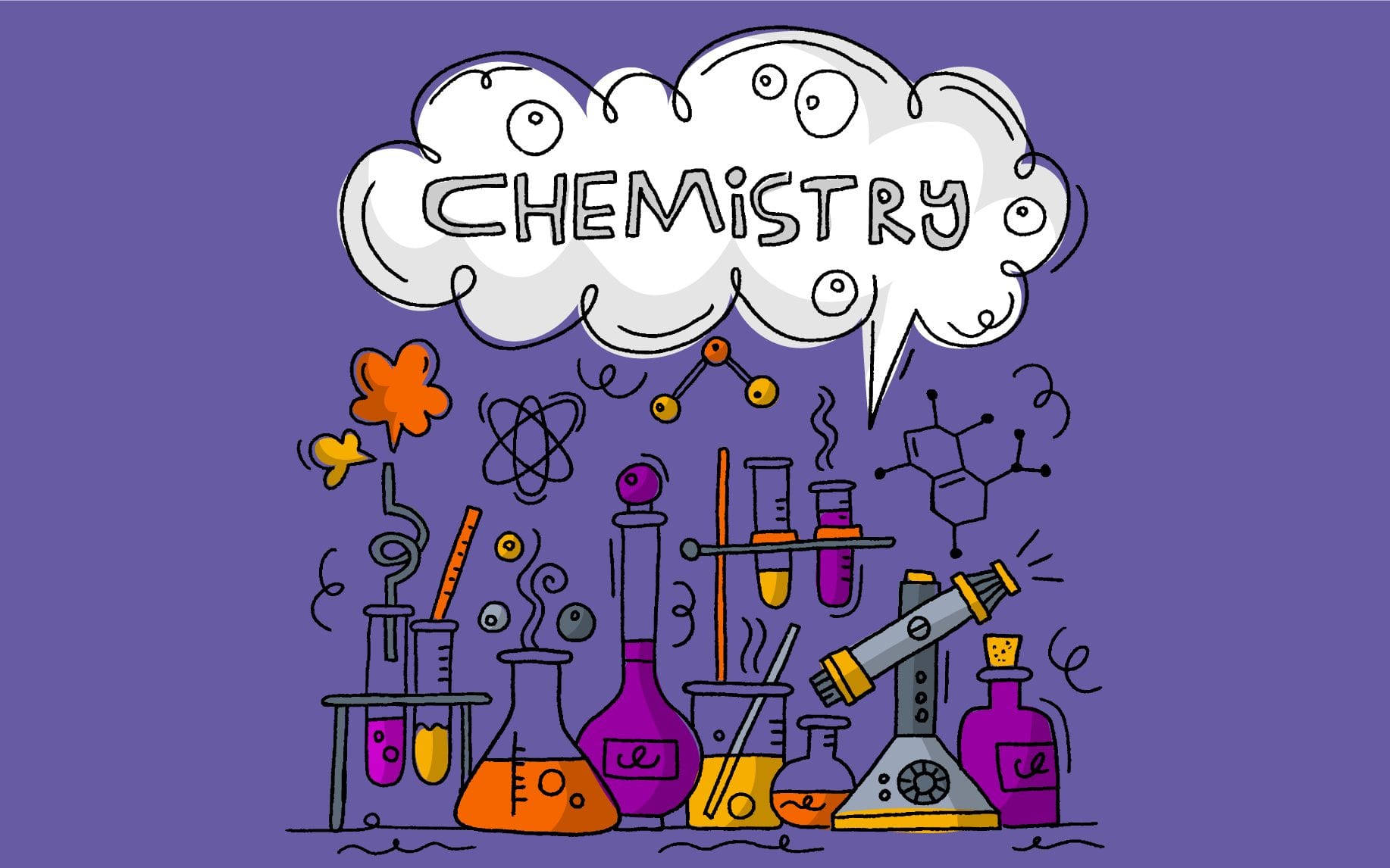 1834X1146 Chemistry Wallpaper and Background