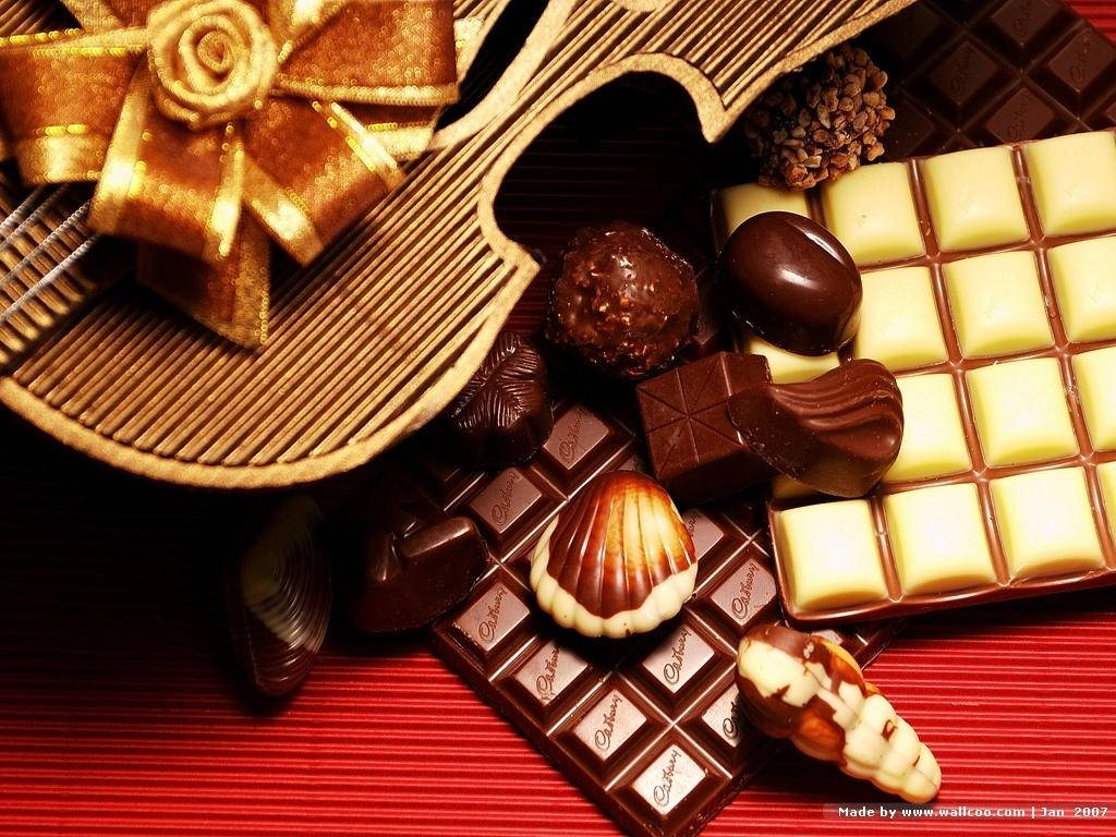 1024X768 Chocolate Wallpaper and Background