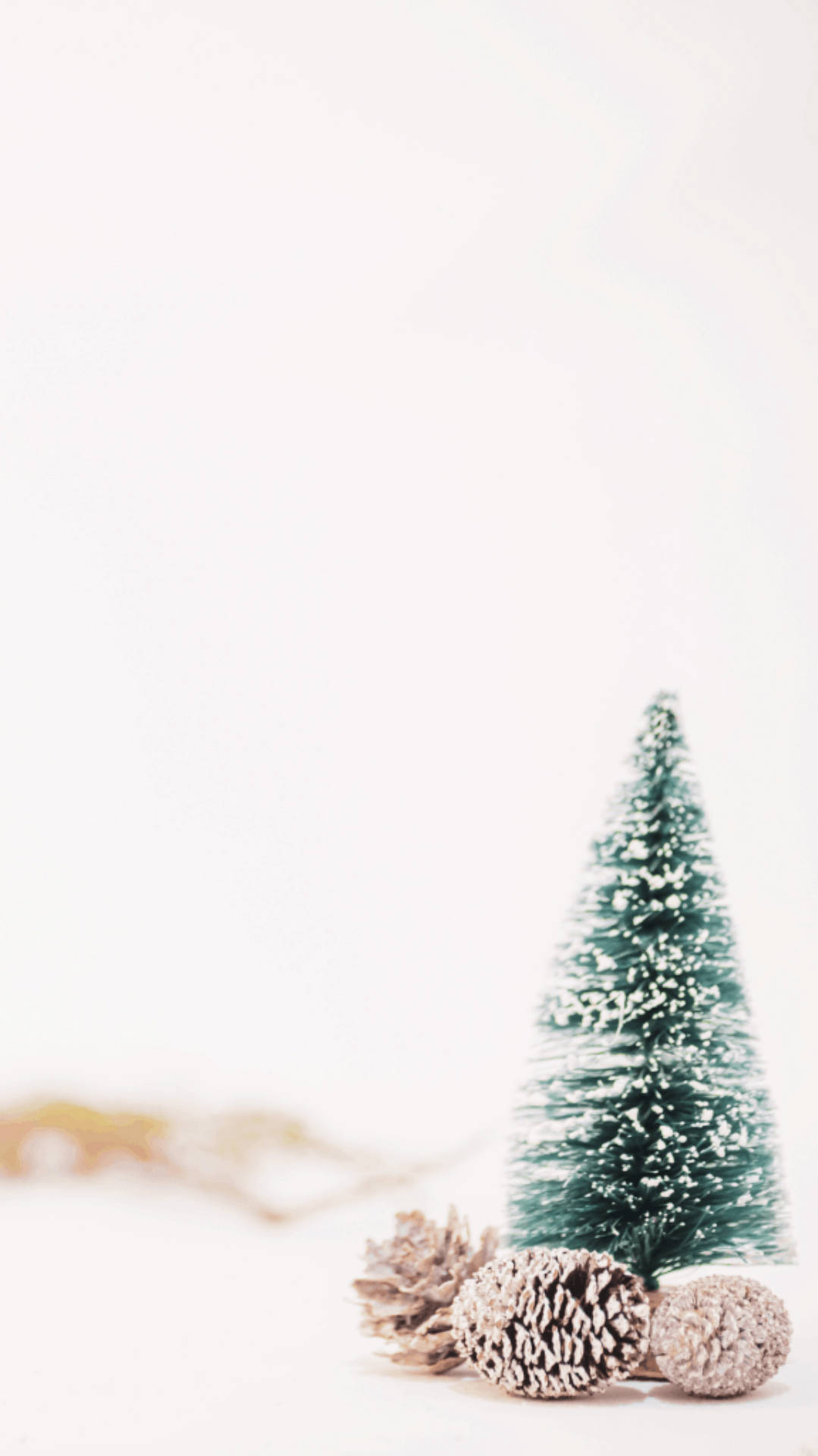 1214X2160 Christmas Aesthetic Wallpaper and Background