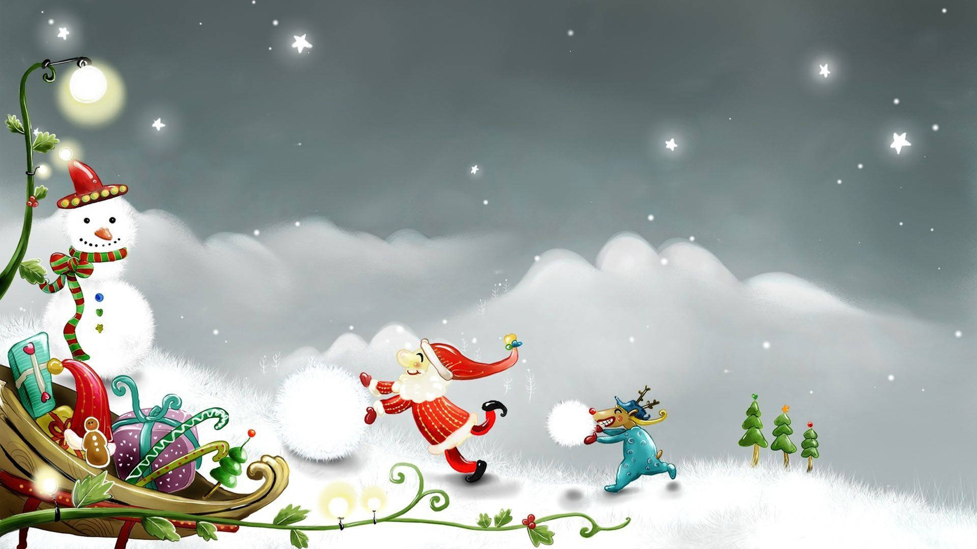 Christmas Desktop 2048X1152 Wallpaper and Background Image