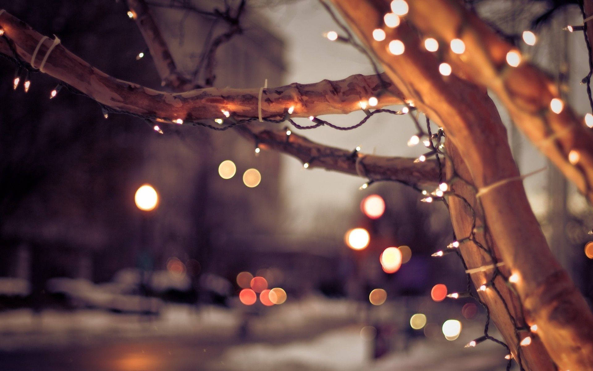 1920X1200 Christmas Lights Wallpaper and Background