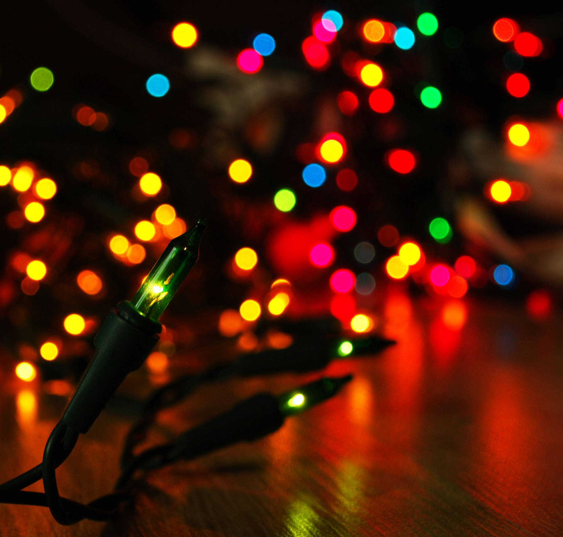 2195X2094 Christmas Lights Wallpaper and Background