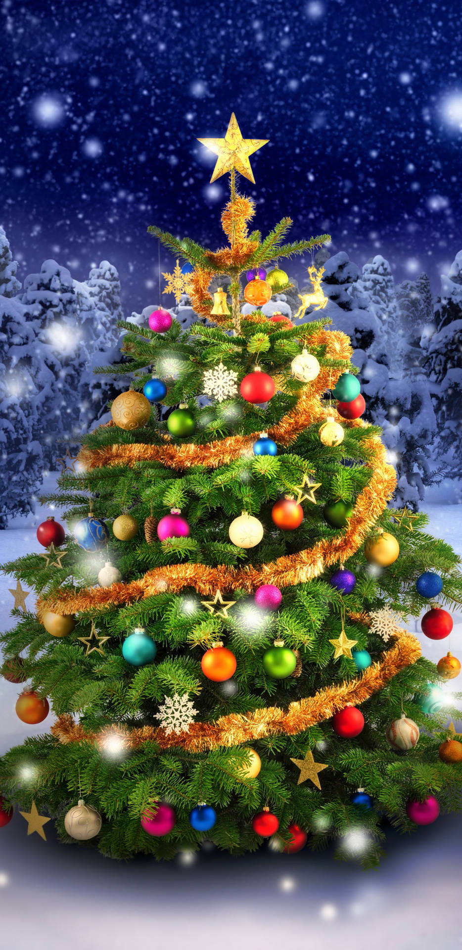 Christmas Phone 1440X2960 Wallpaper and Background Image