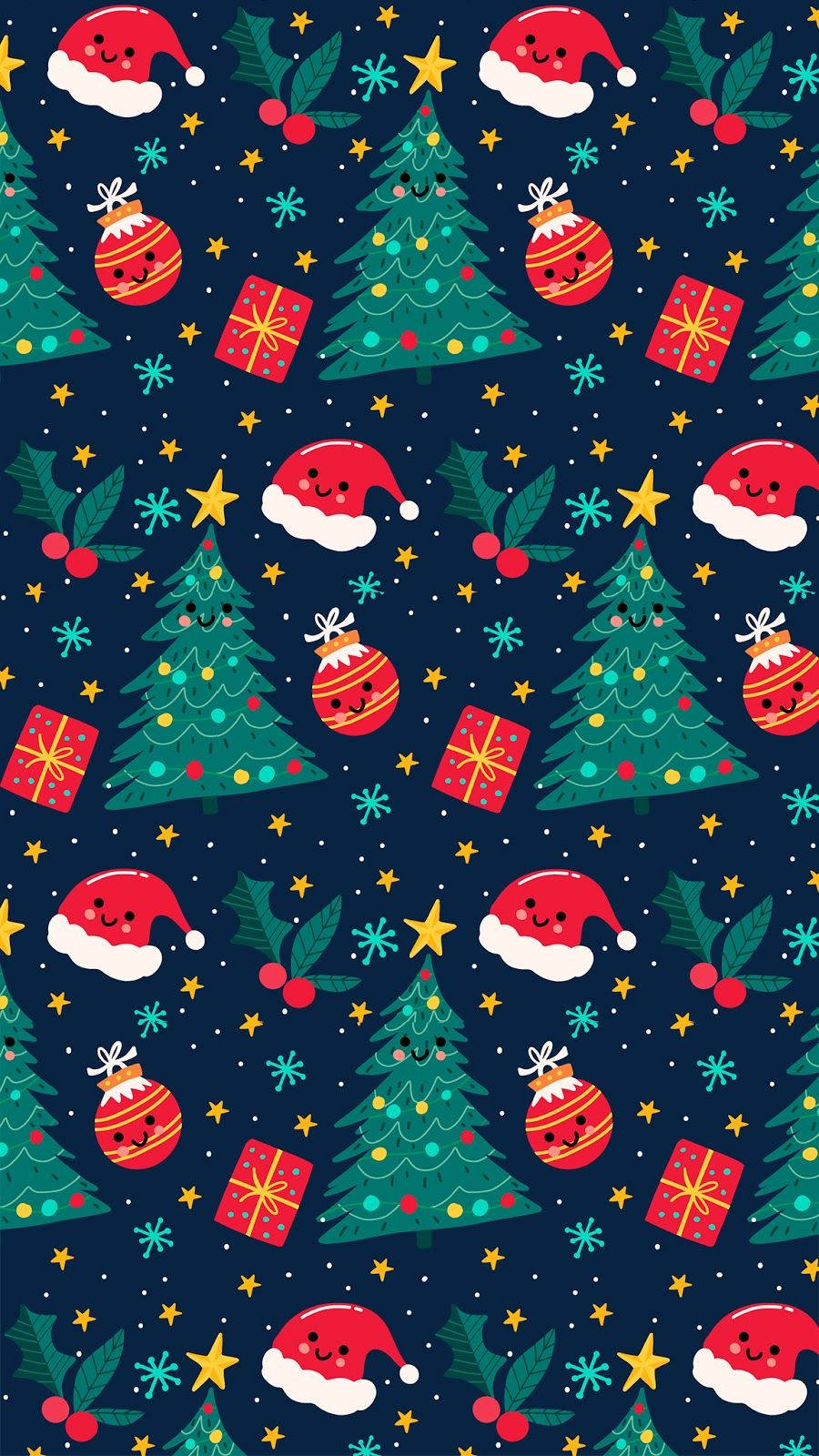900X1600 Christmas Phone Wallpaper and Background