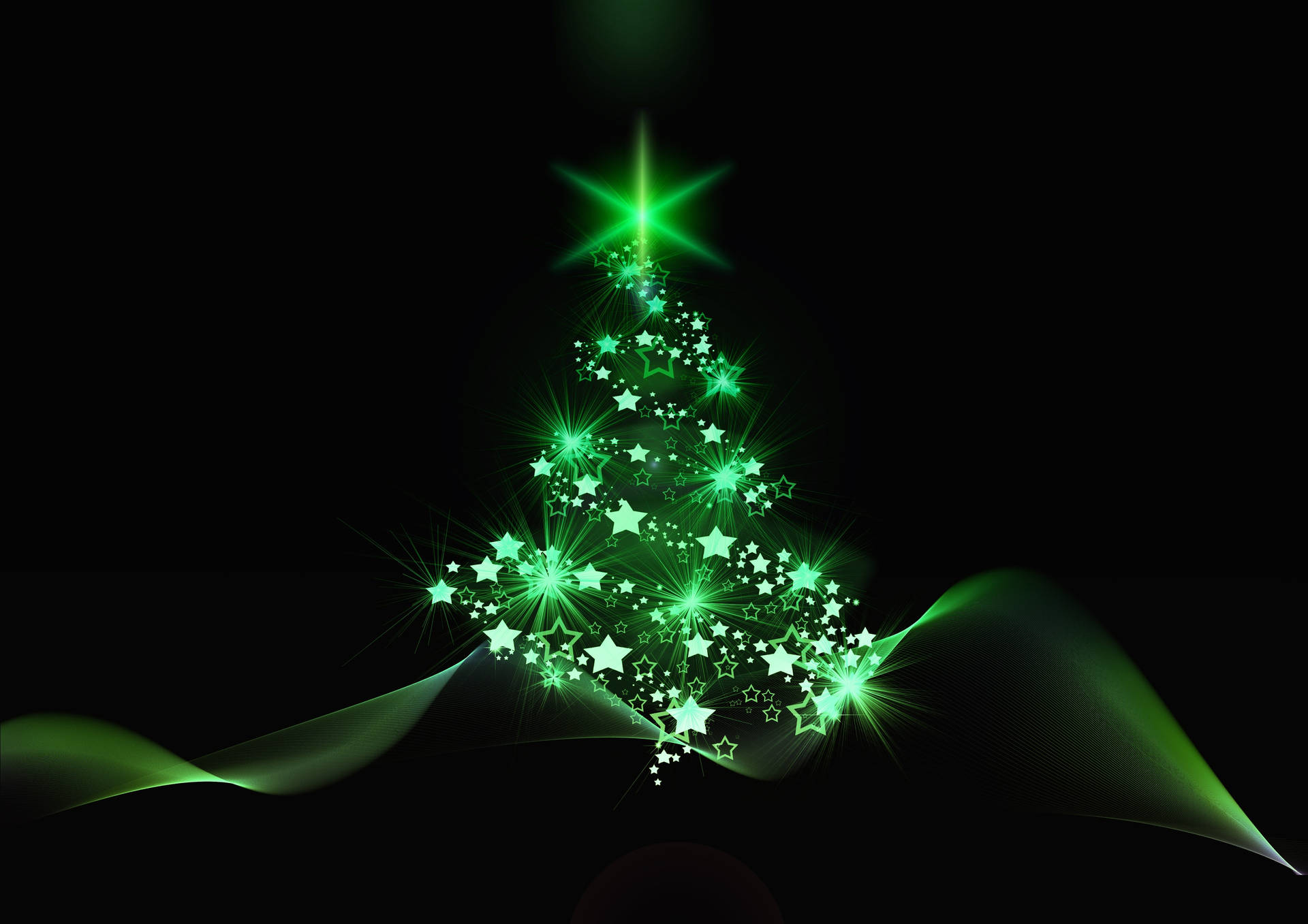 3508X2480 Christmas Tree Wallpaper and Background