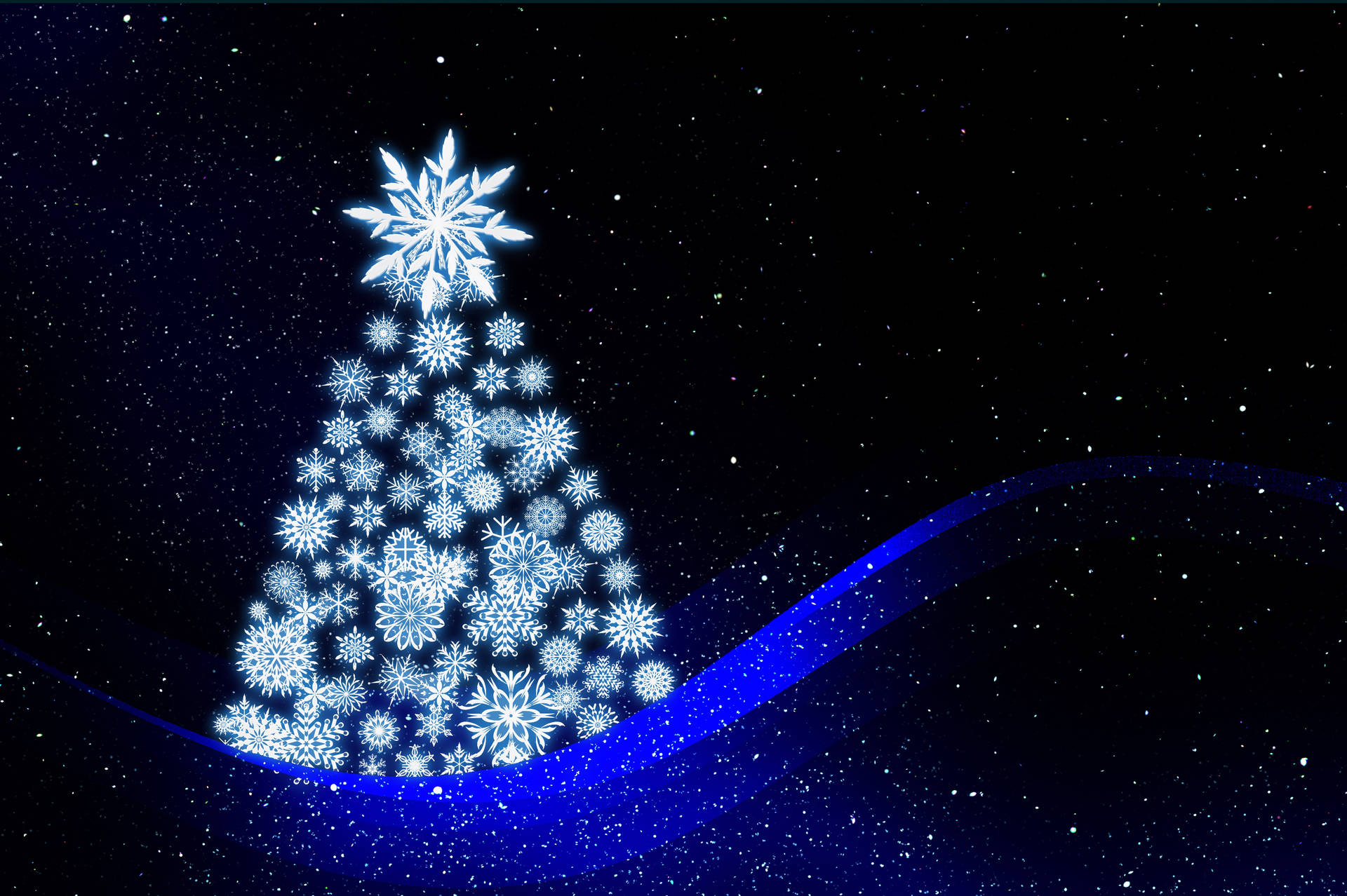 5095X3391 Christmas Tree Wallpaper and Background