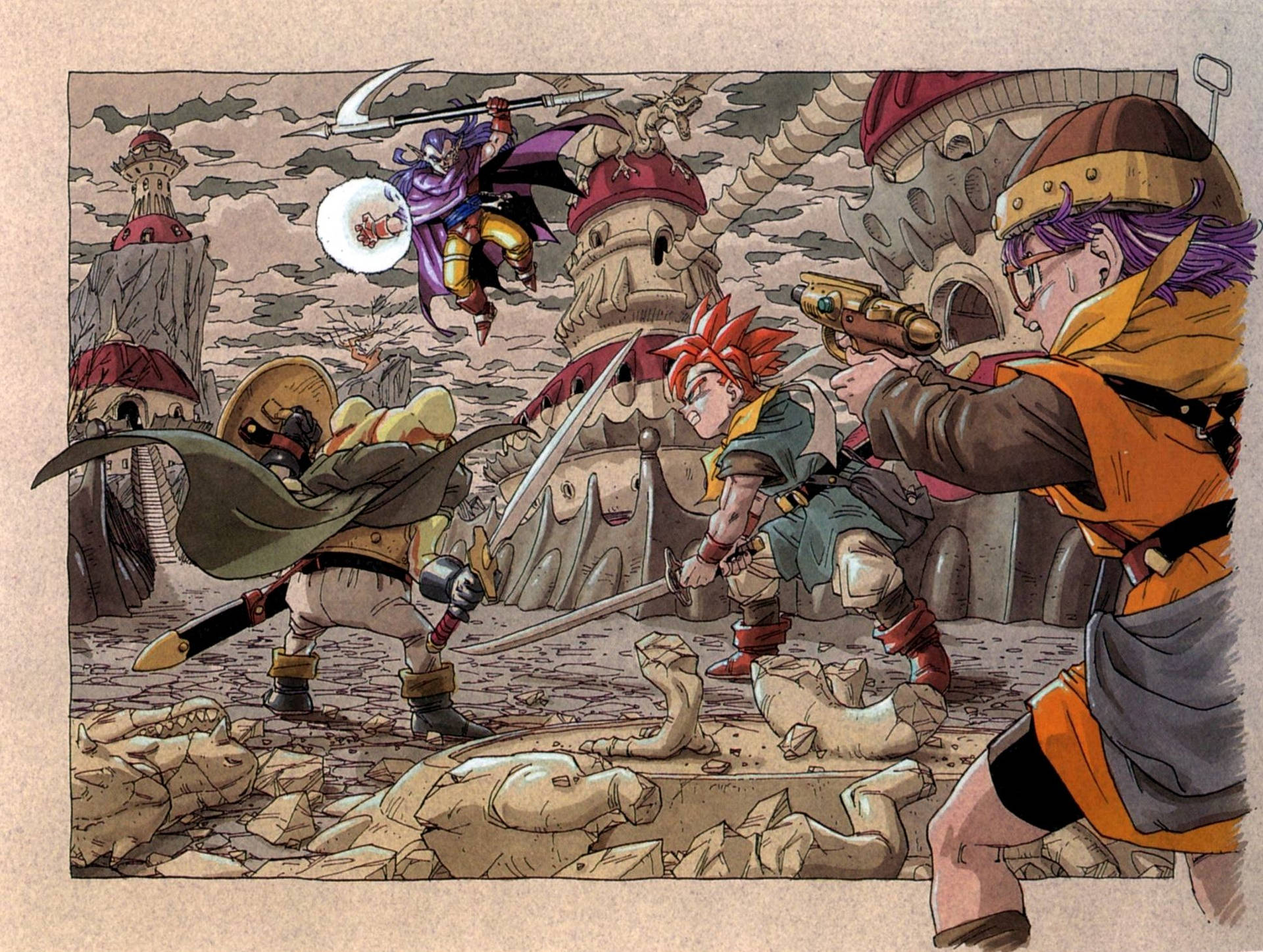 Chrono Trigger 1936X1459 Wallpaper and Background Image