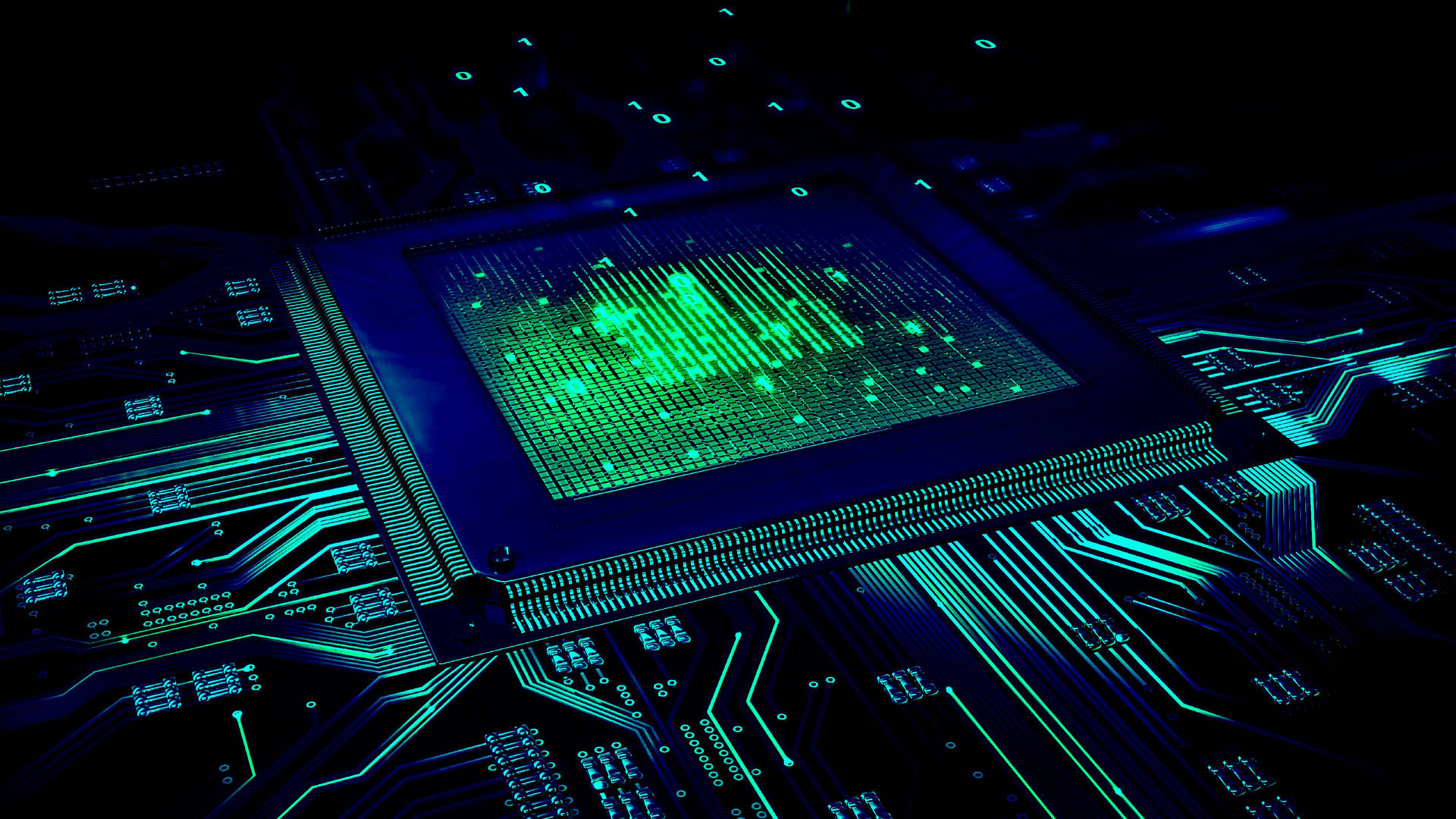 Circuit Board 3982X2240 Wallpaper and Background Image