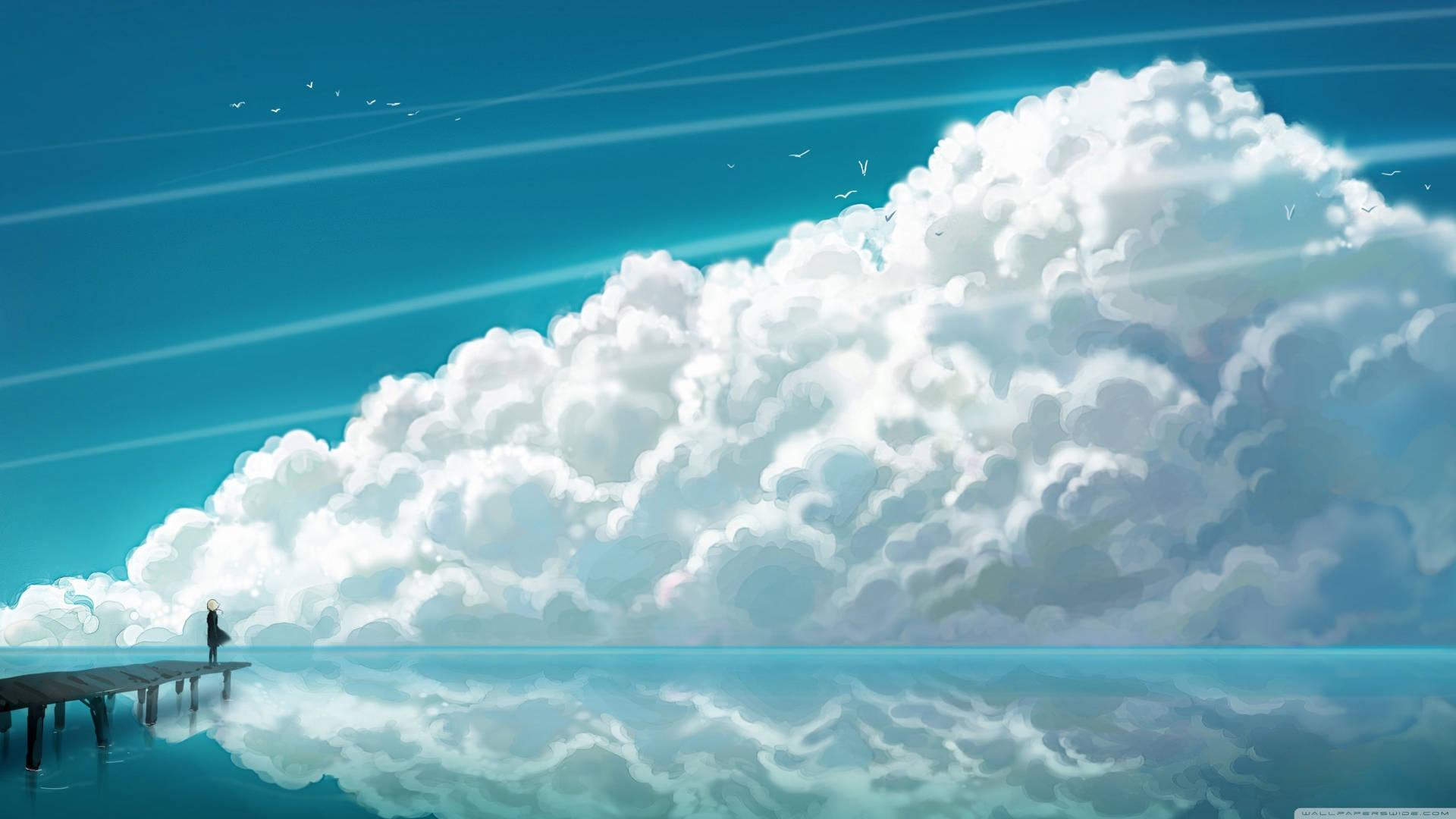 3554X1999 Clouds Wallpaper and Background