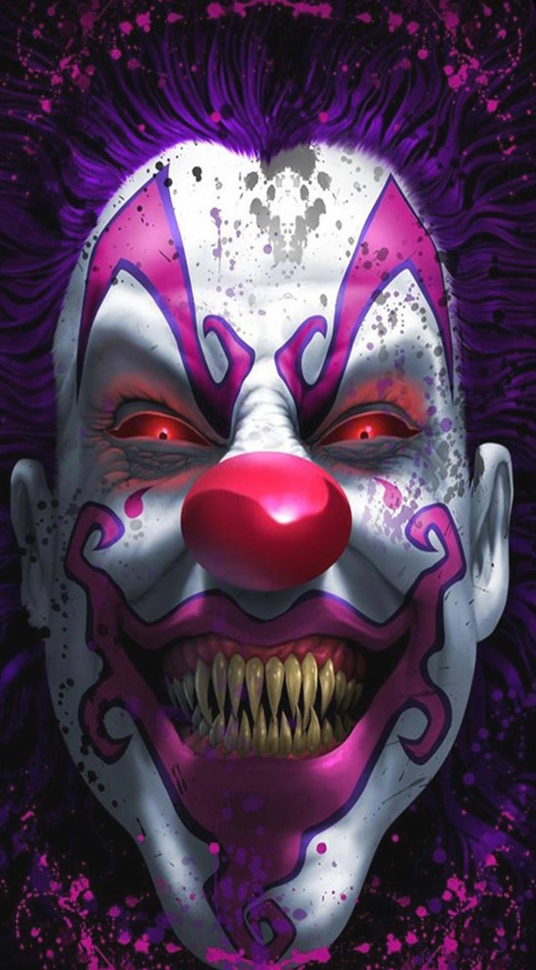 1216X2199 Clown Wallpaper and Background