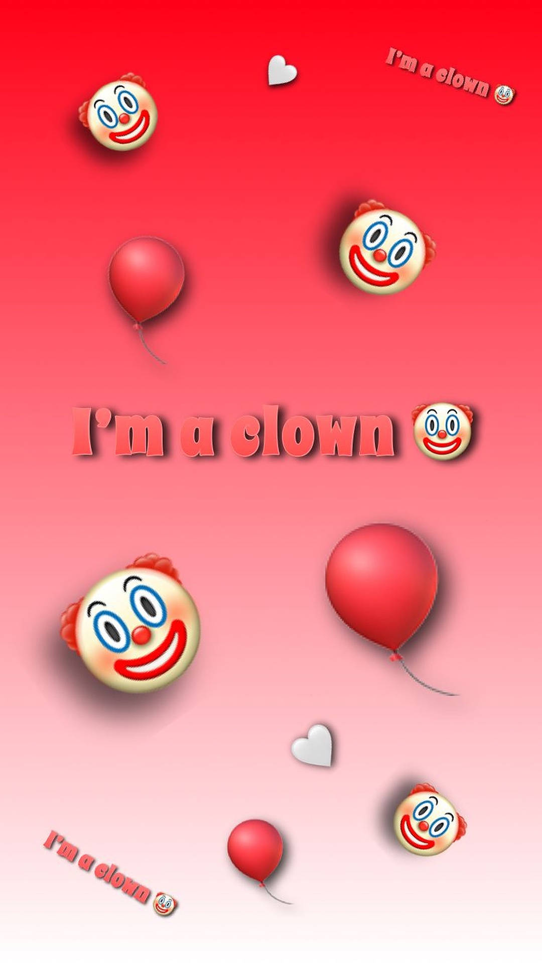 1238X2201 Clown Wallpaper and Background
