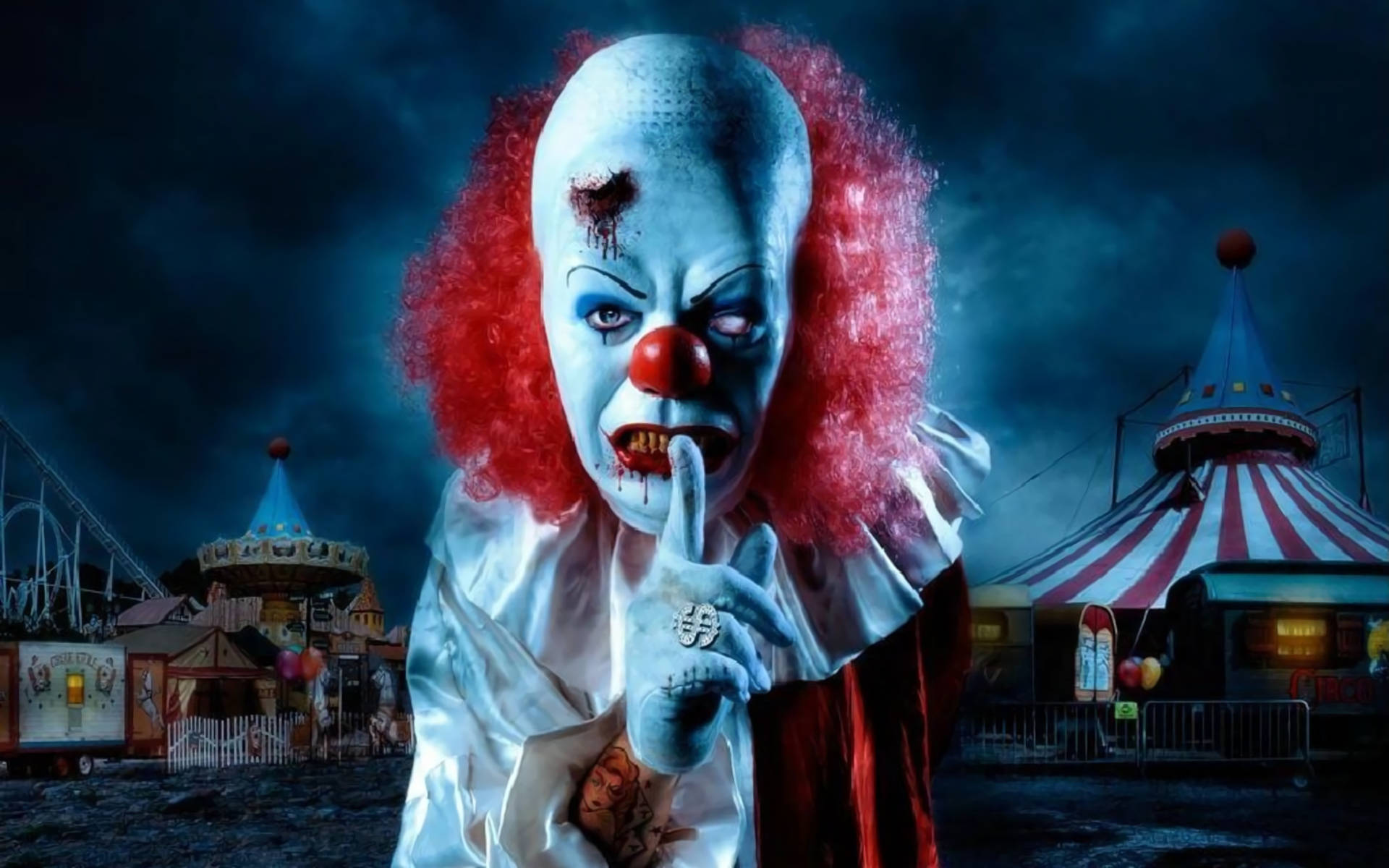 1920X1200 Clown Wallpaper and Background
