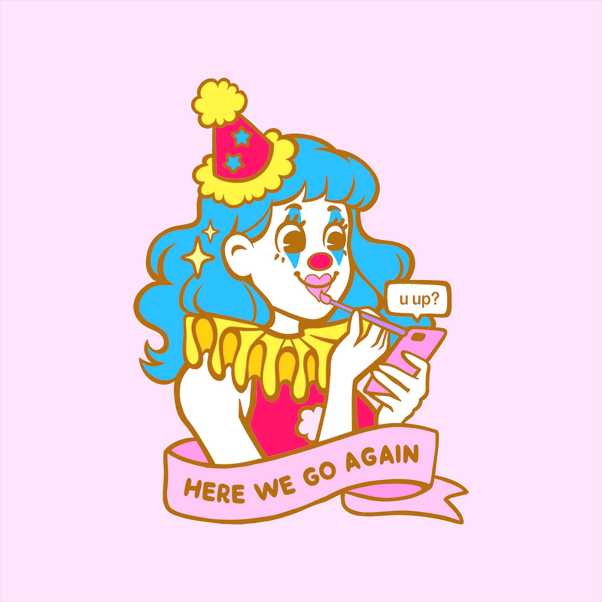 2000X2000 Clown Wallpaper and Background