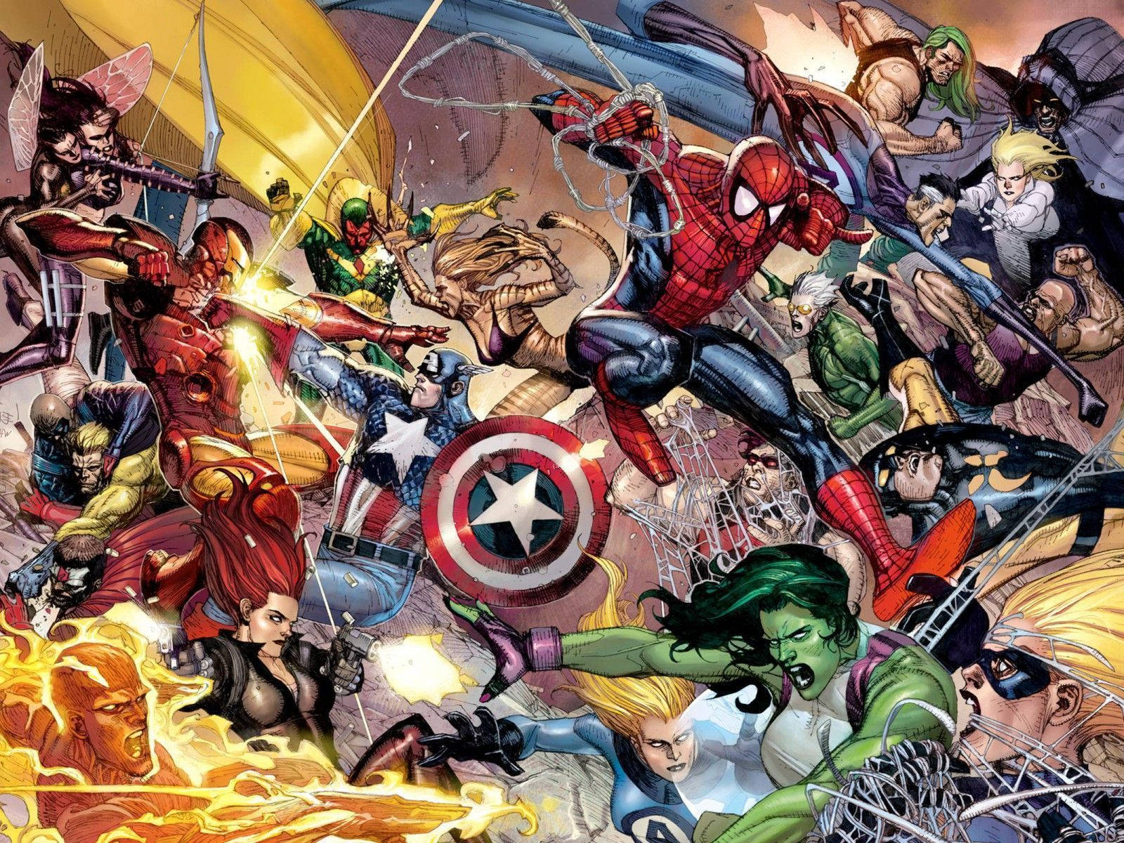 1600X1200 Comic Book Wallpaper and Background