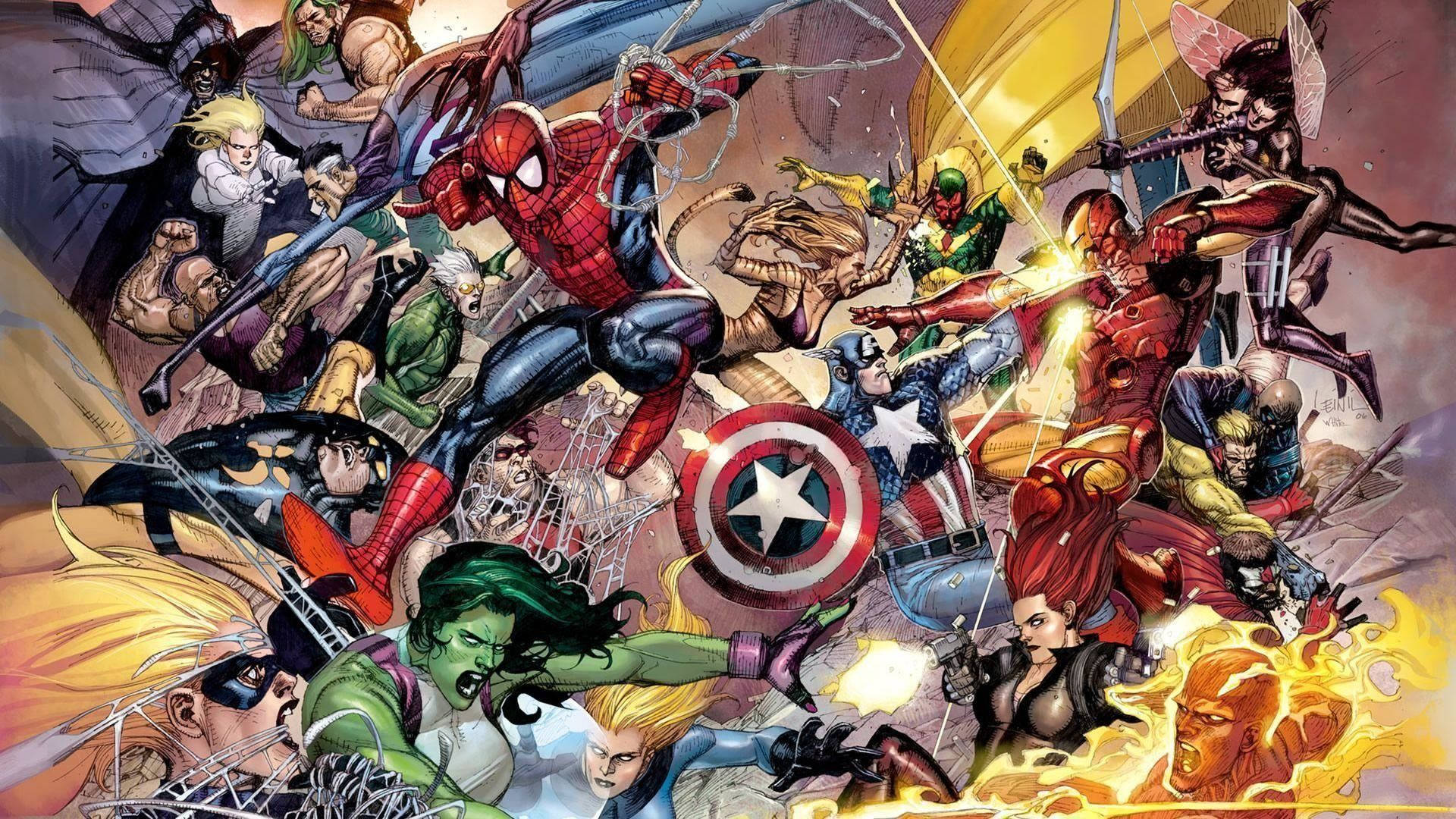 Comic Book 1920X1080 Wallpaper and Background Image