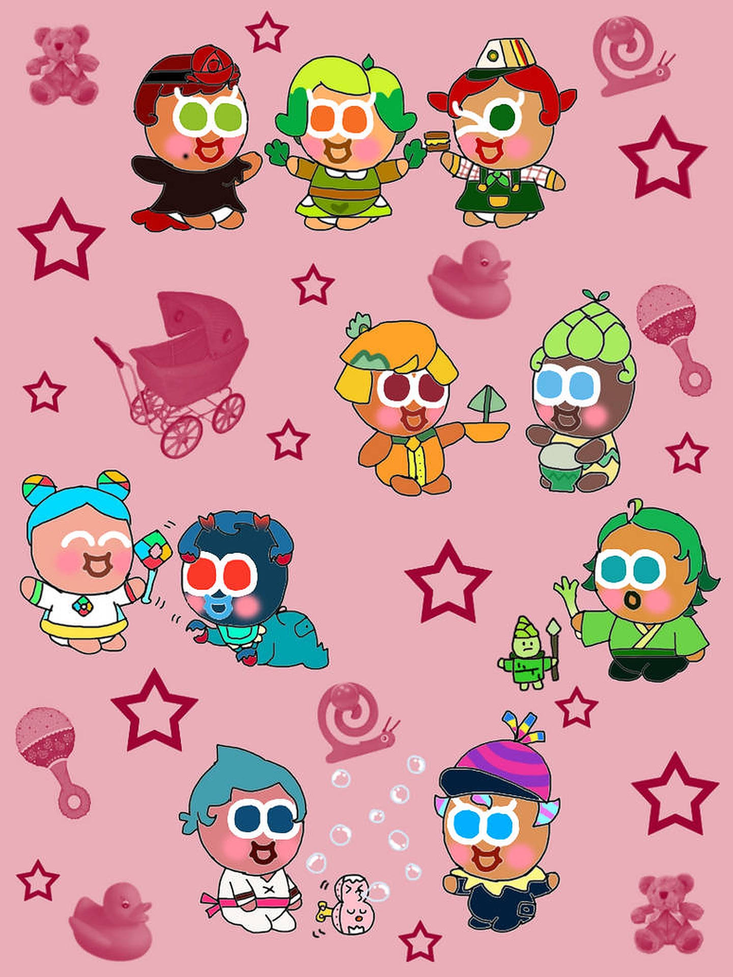1548X2064 Cookie Run Wallpaper and Background