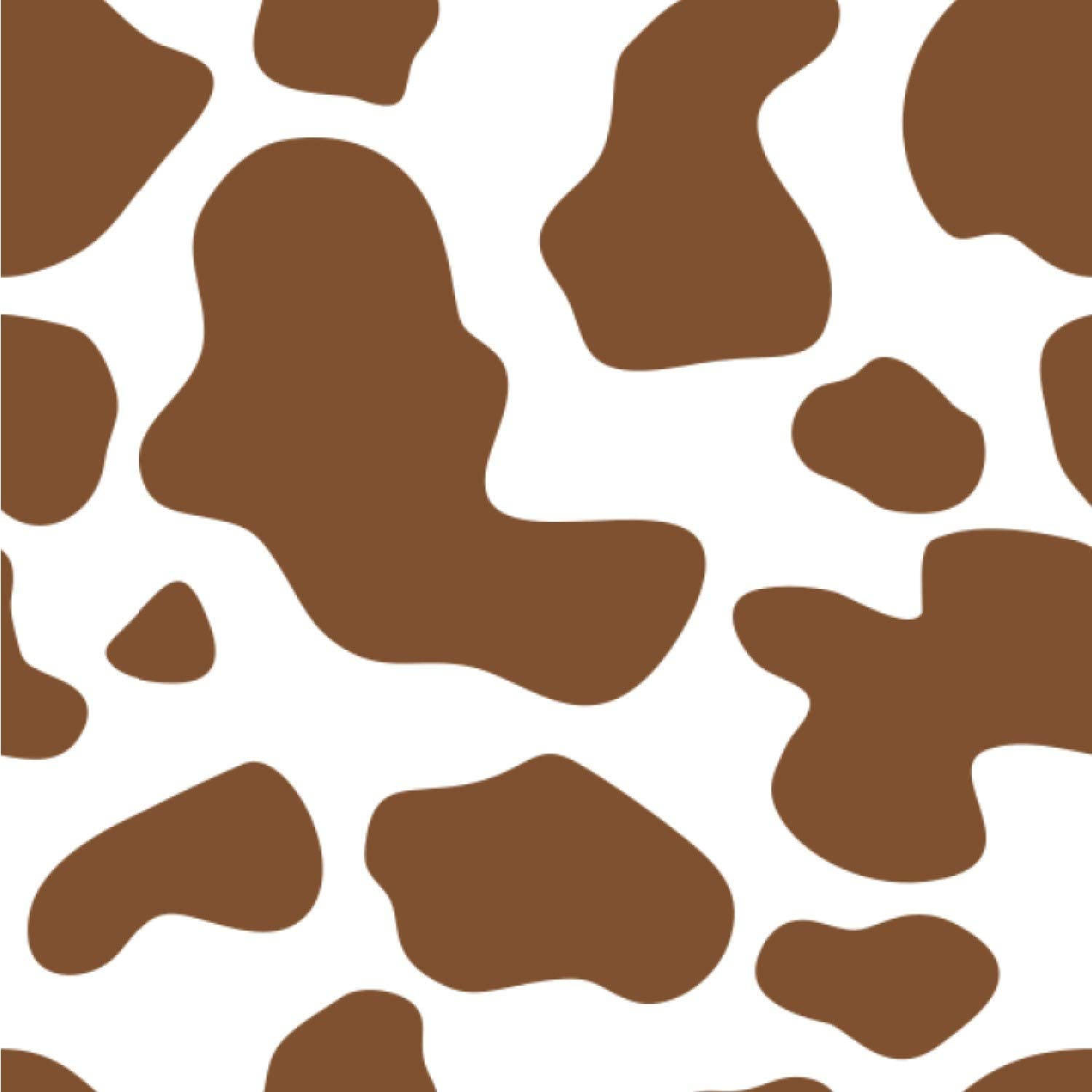 1500X1500 Cow Print Wallpaper and Background