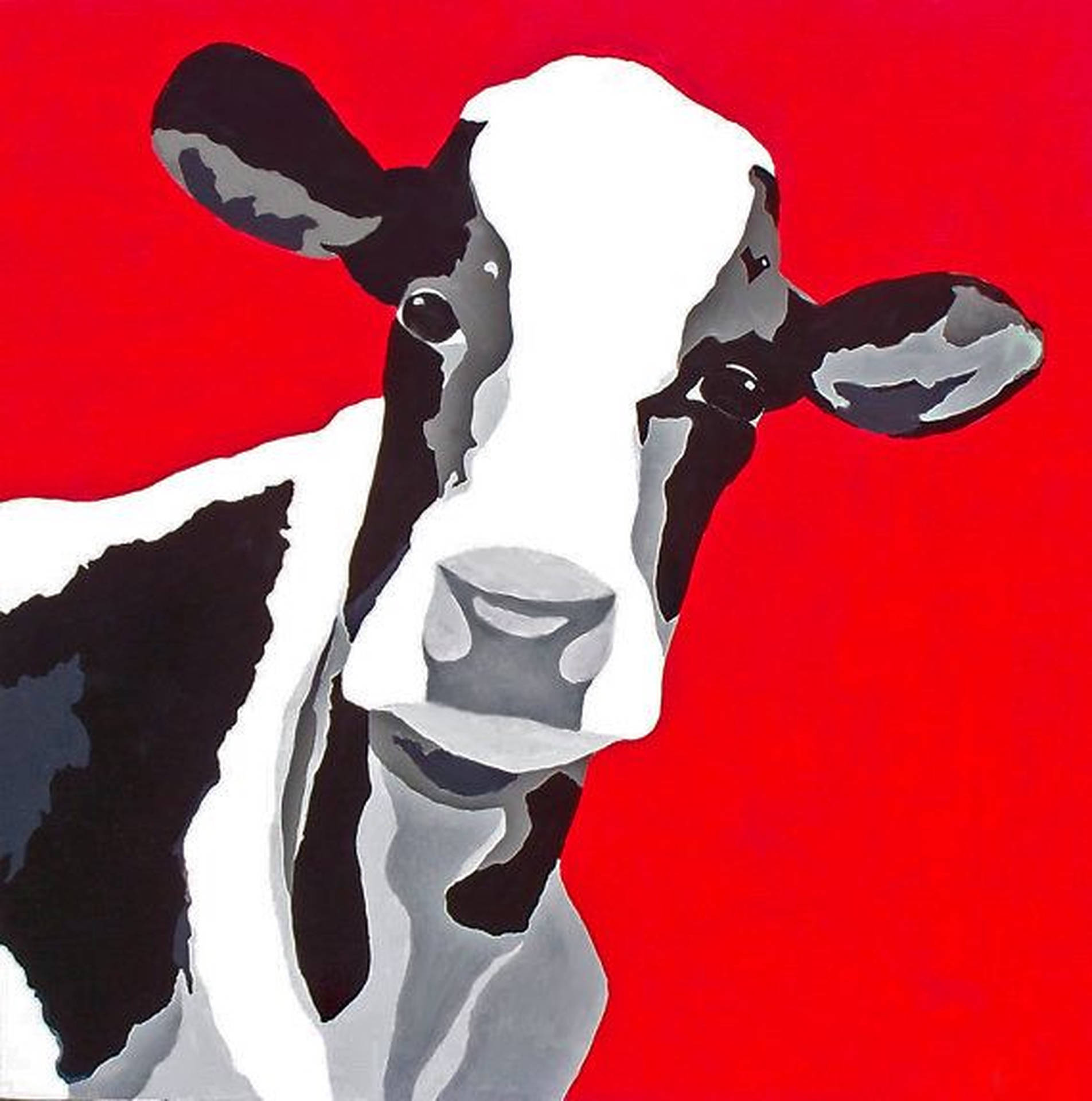 Cow Print 2366X2386 wallpaper