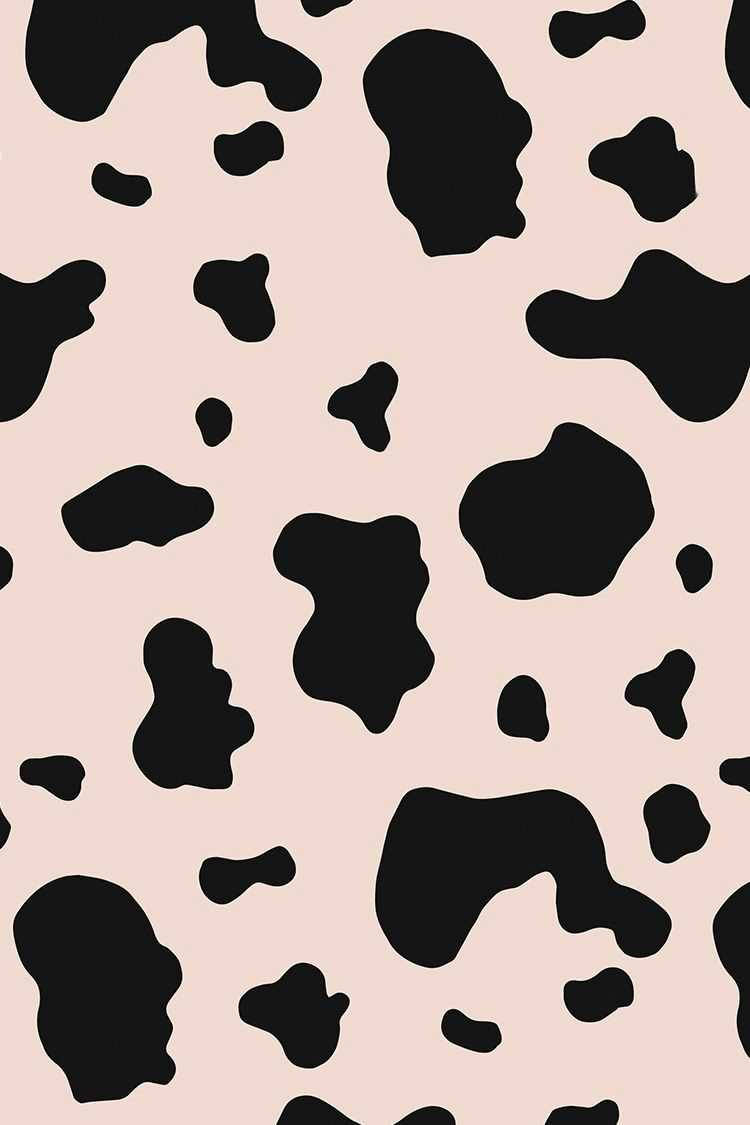 Cow Print 750X1125 Wallpaper and Background Image