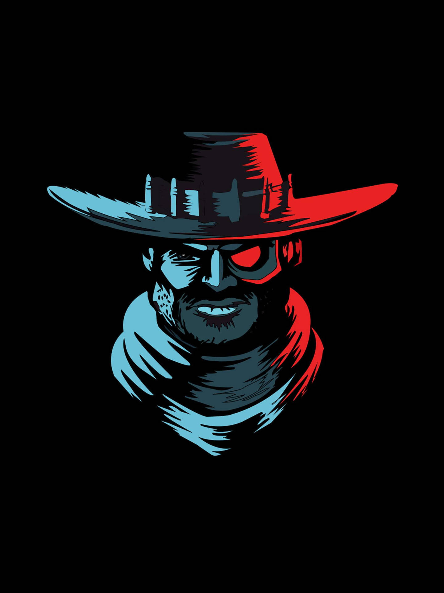 Cowboy 2048X2732 Wallpaper and Background Image