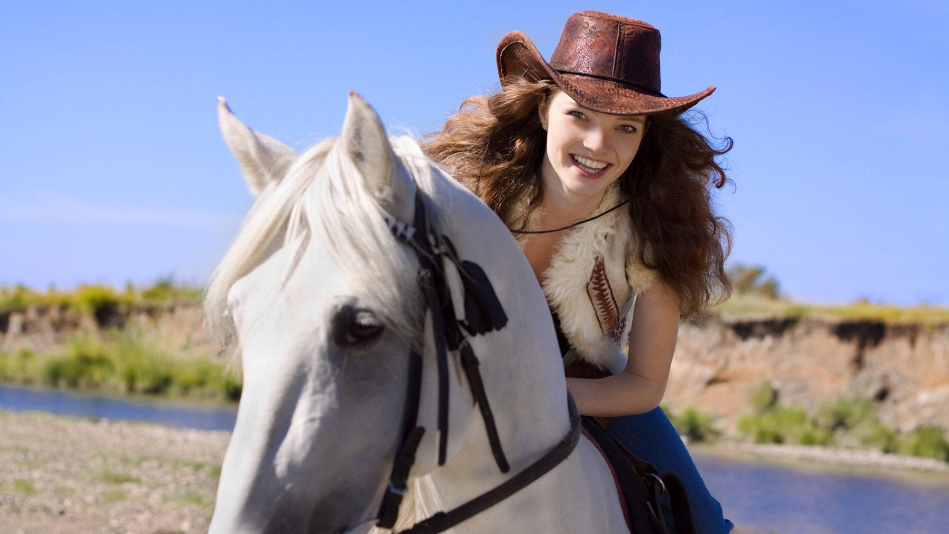 1920X1080 Cowgirl Wallpaper and Background