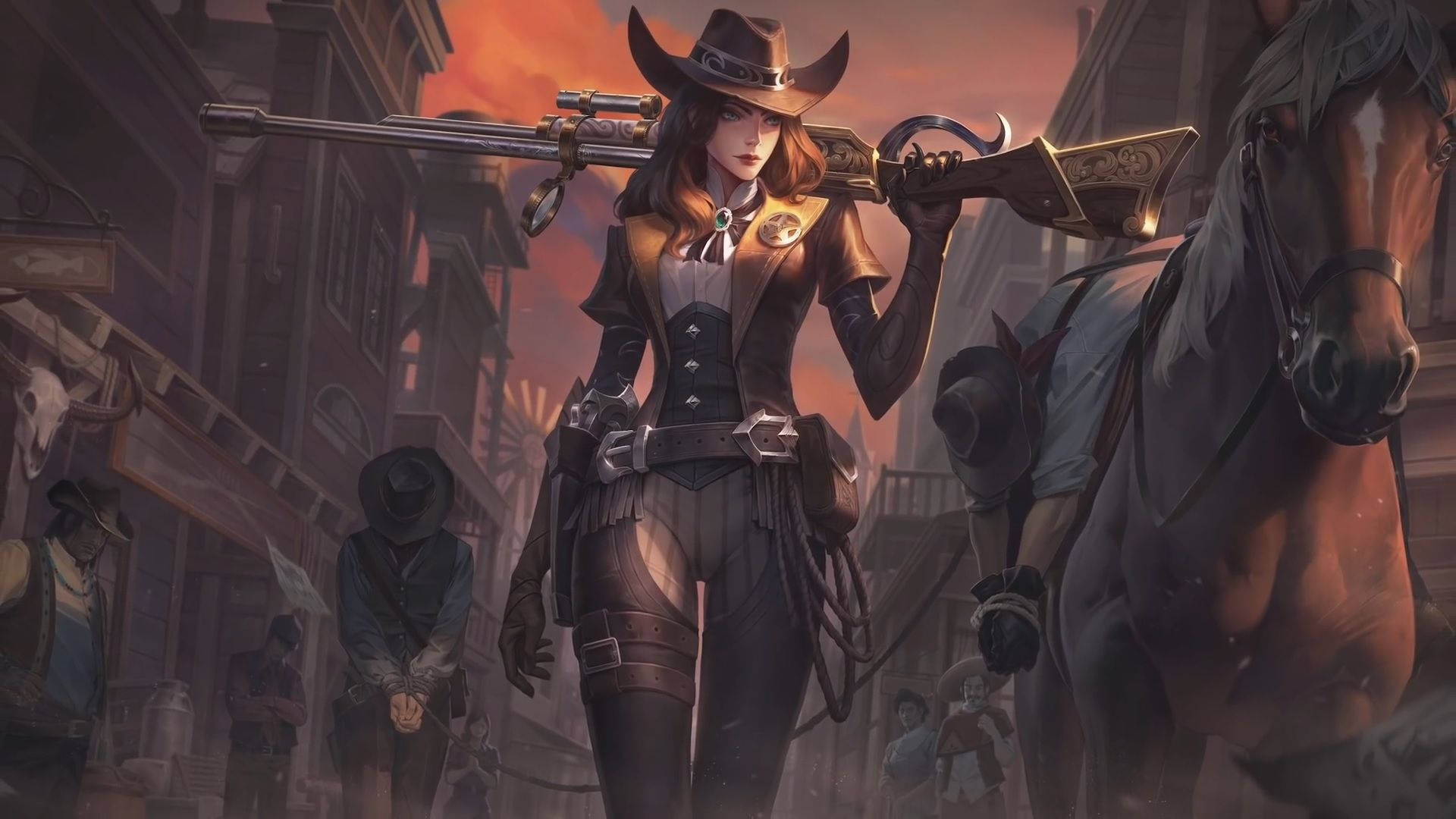 1920X1080 Cowgirl Wallpaper and Background