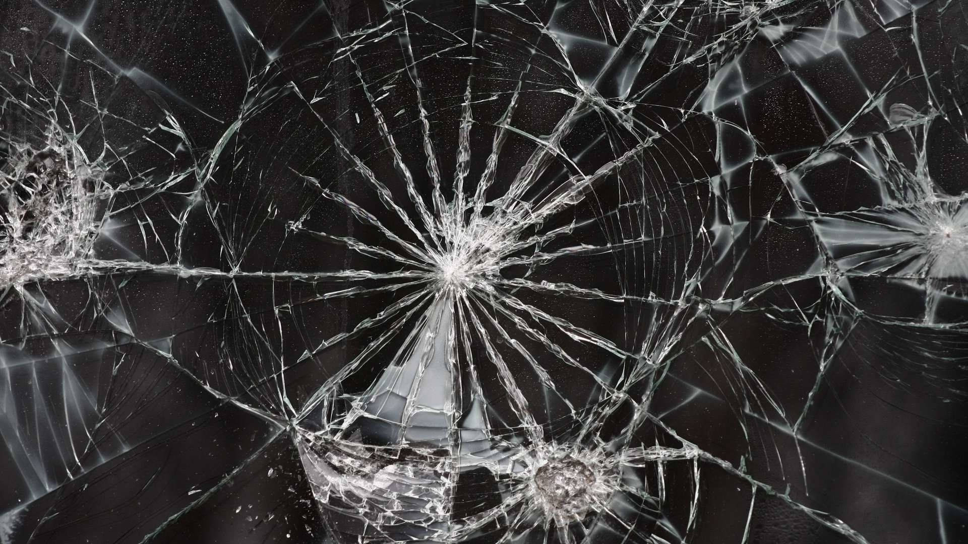 Cracked Screen 1920X1080 Wallpaper and Background Image